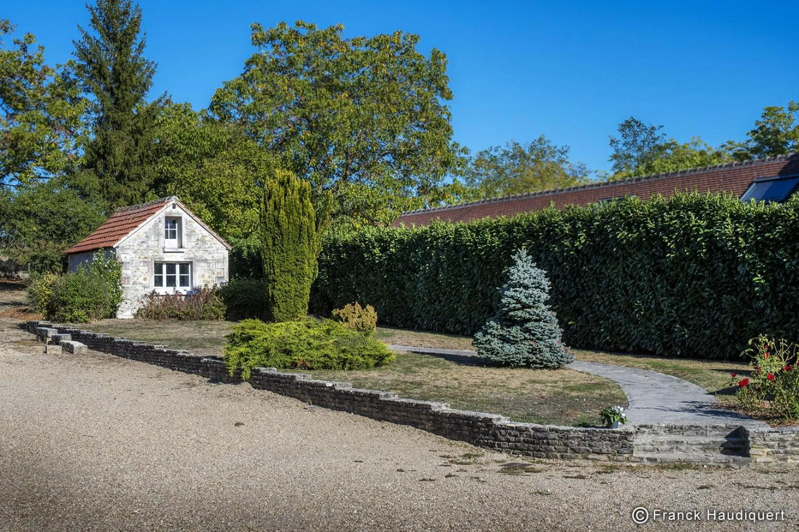 Garden in Gite Domaine de Trevety