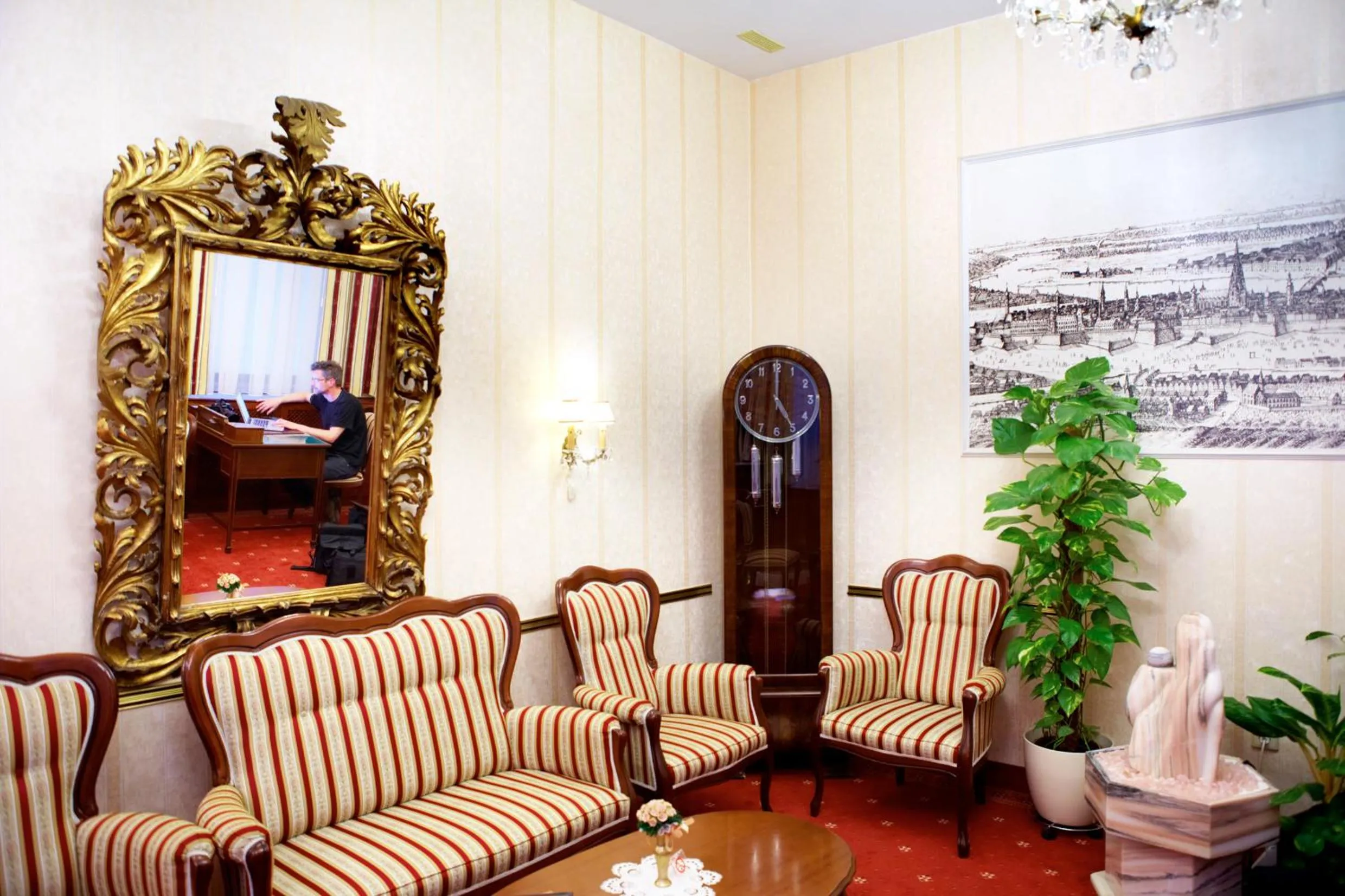 Lobby or reception in Hotel Austria - Wien