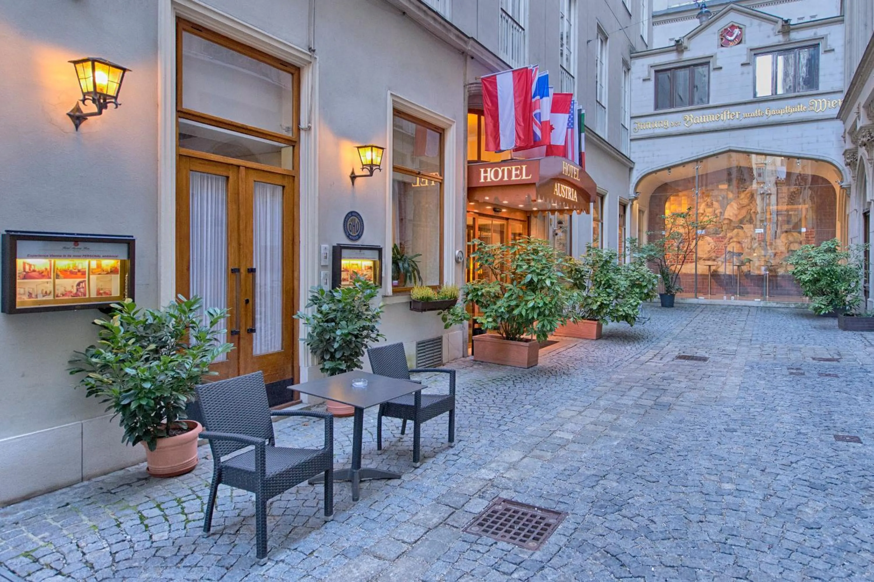 Facade/entrance in Hotel Austria - Wien
