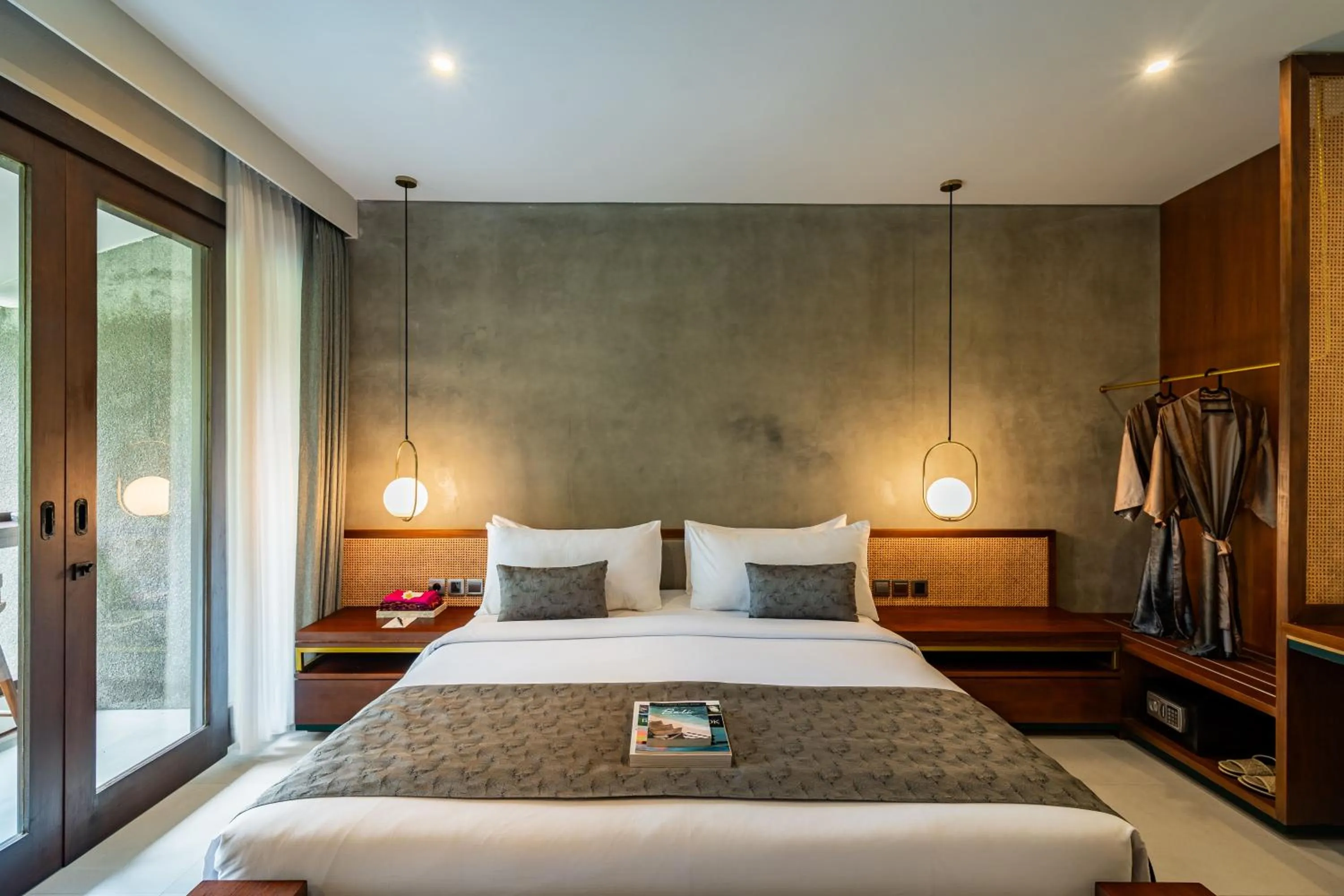 Bed in JAPA Suites & Villas