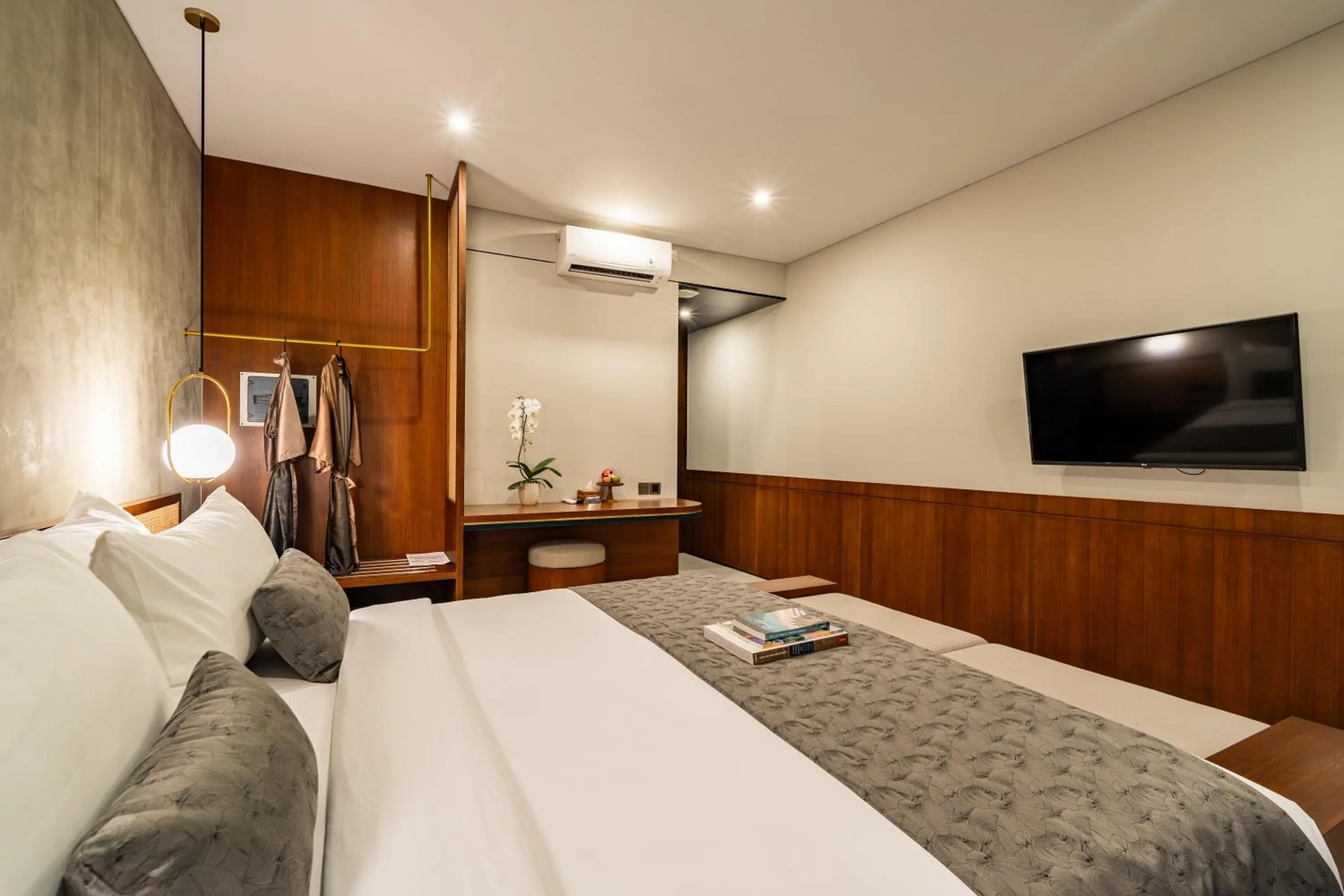 Bed in JAPA Suites & Villas