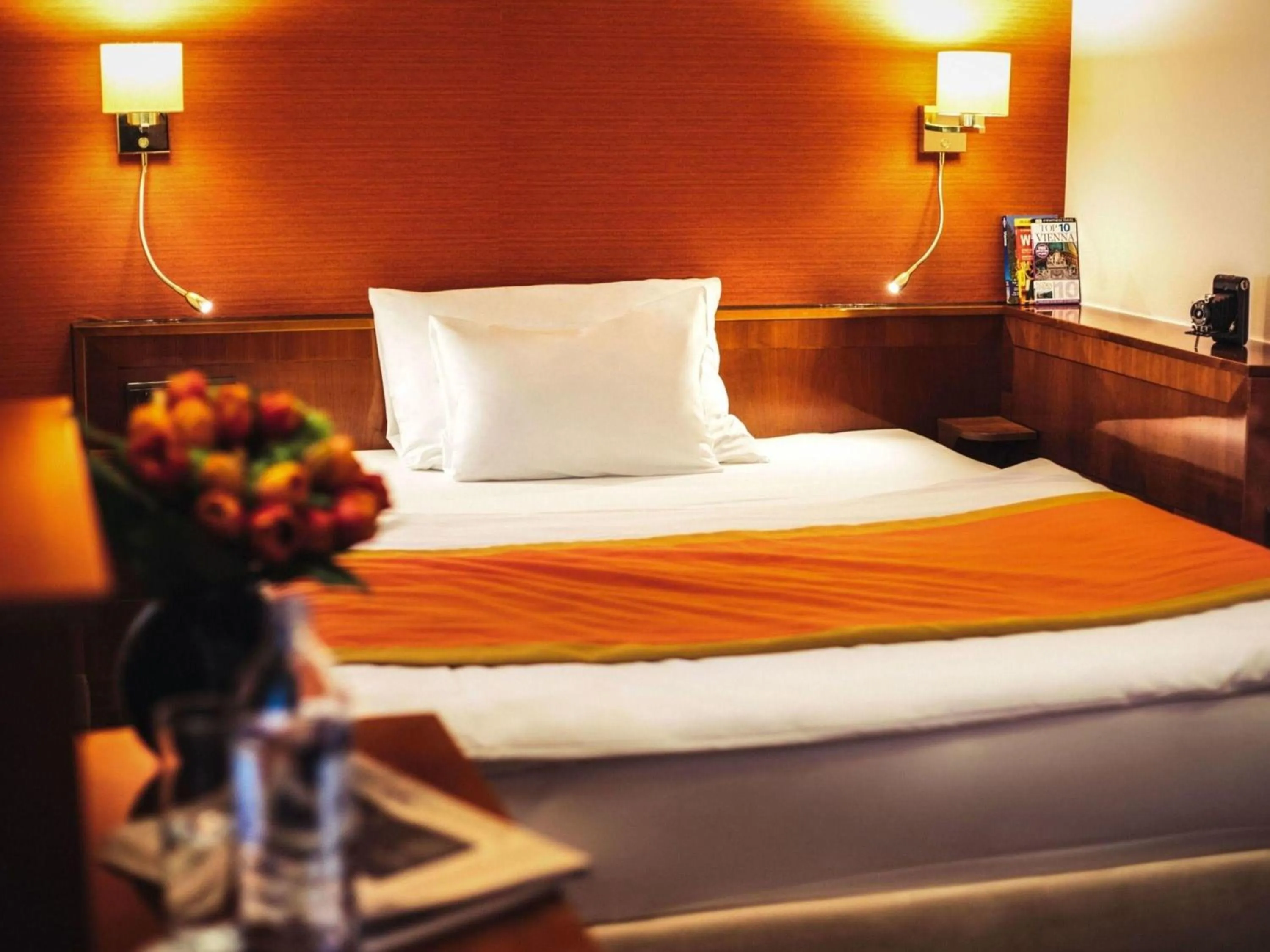 Bedroom, Bed in Mercure Grand Hotel Biedermeier Wien