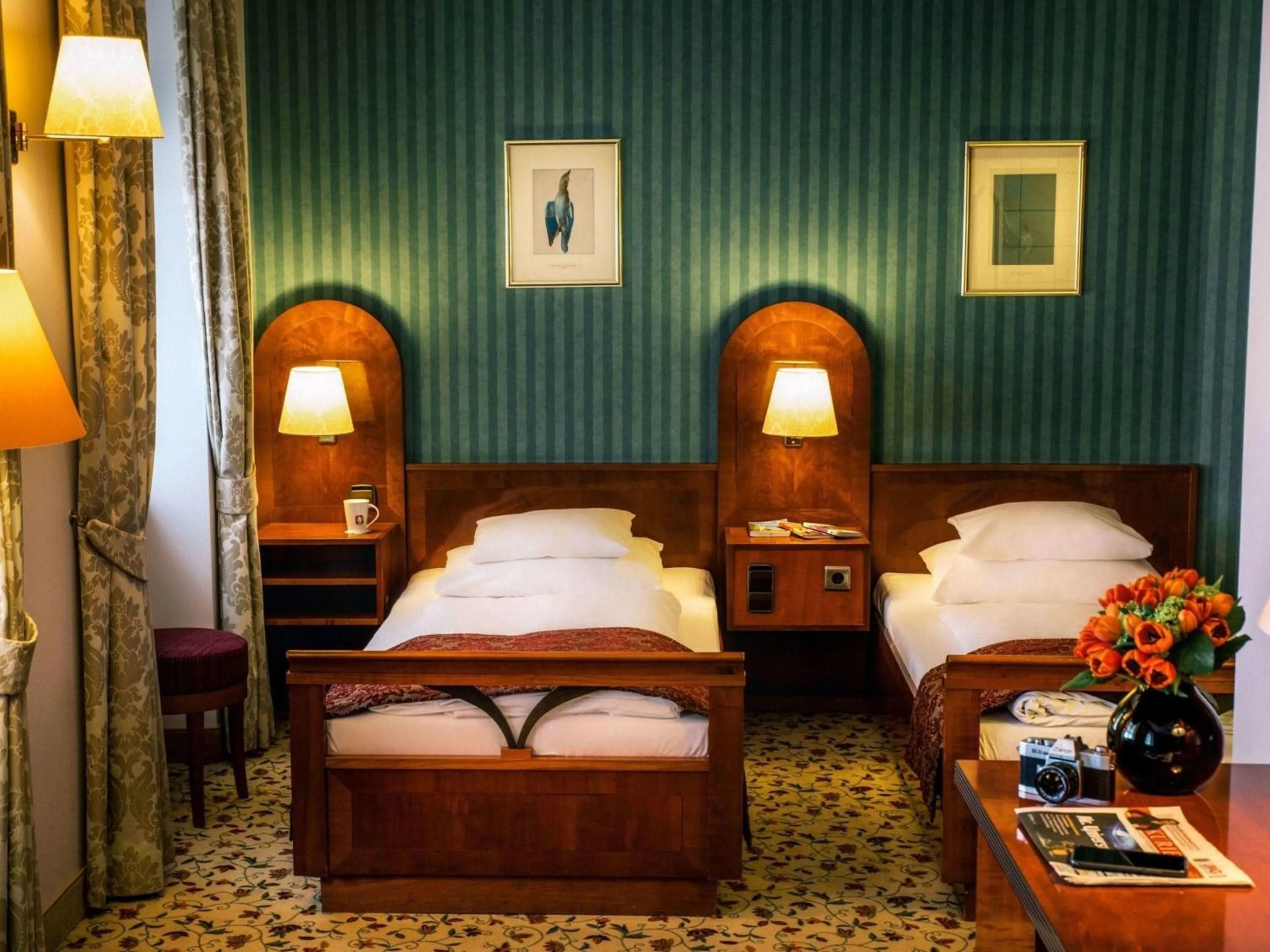 Bedroom, Bed in Mercure Grand Hotel Biedermeier Wien