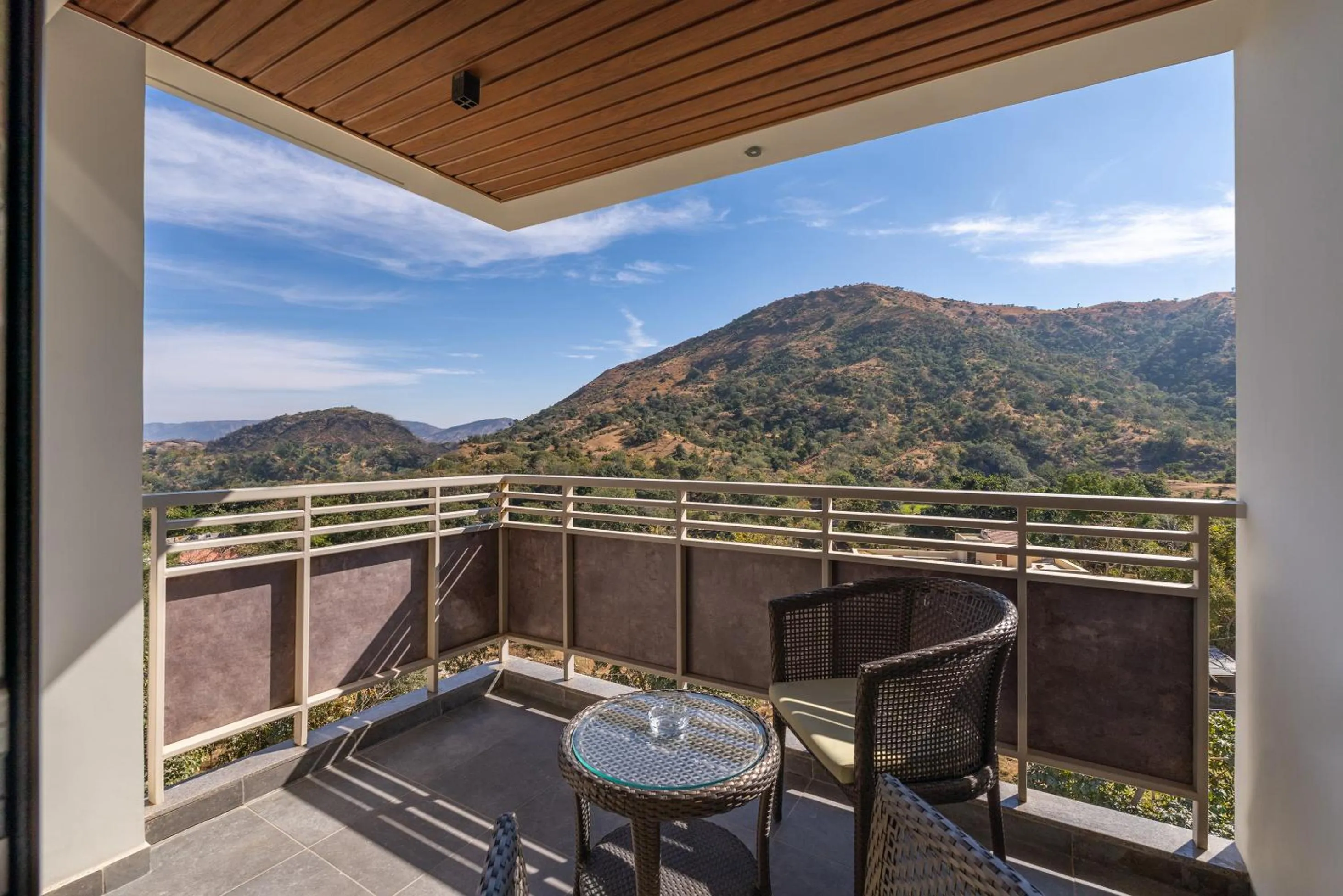 Balcony/Terrace in Stone Wood Premier Kumbhalgarh