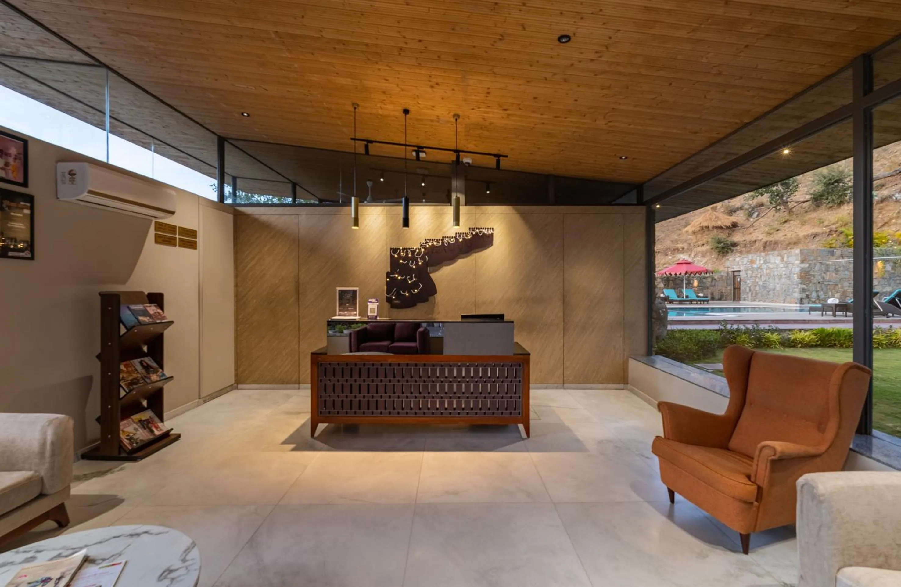 Lobby or reception in Stone Wood Premier Kumbhalgarh