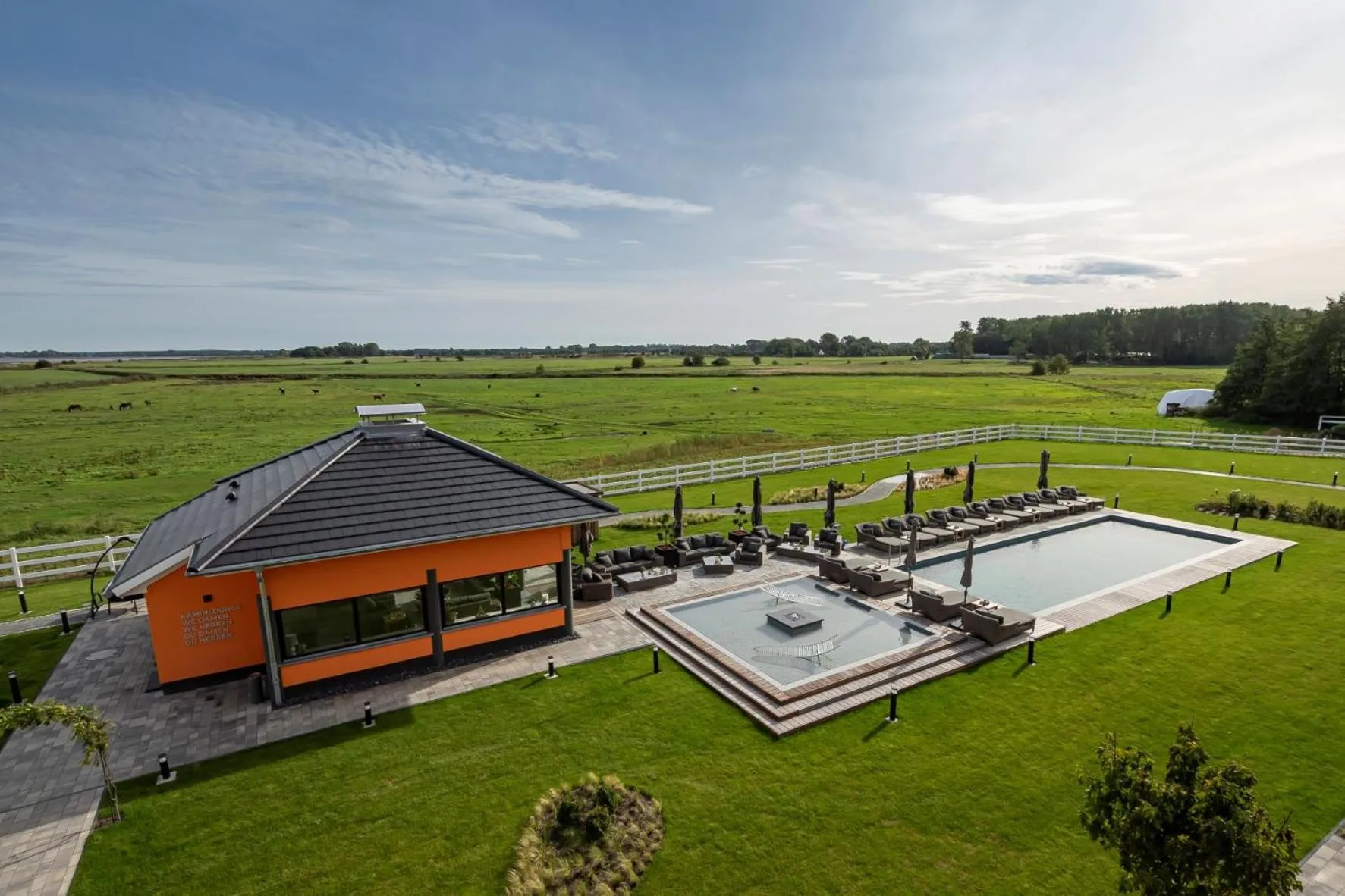 Garden in Luxus Resort Rügen Residenz Kubitzer Bodden