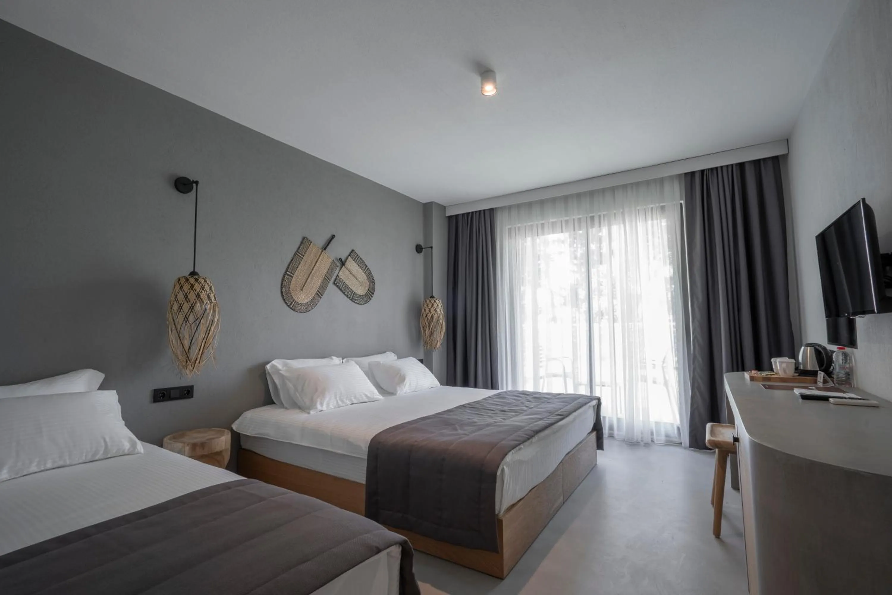 Bed in Regia Mare Beach Hotel & Spa Bodrum