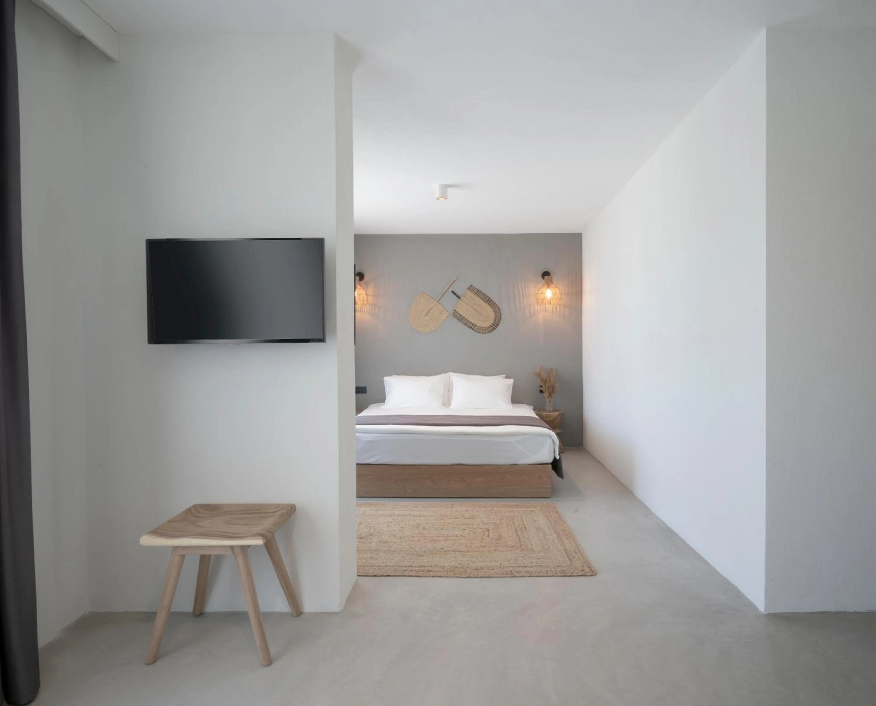 Bedroom, Bed in Regia Mare Beach Hotel & Spa Bodrum