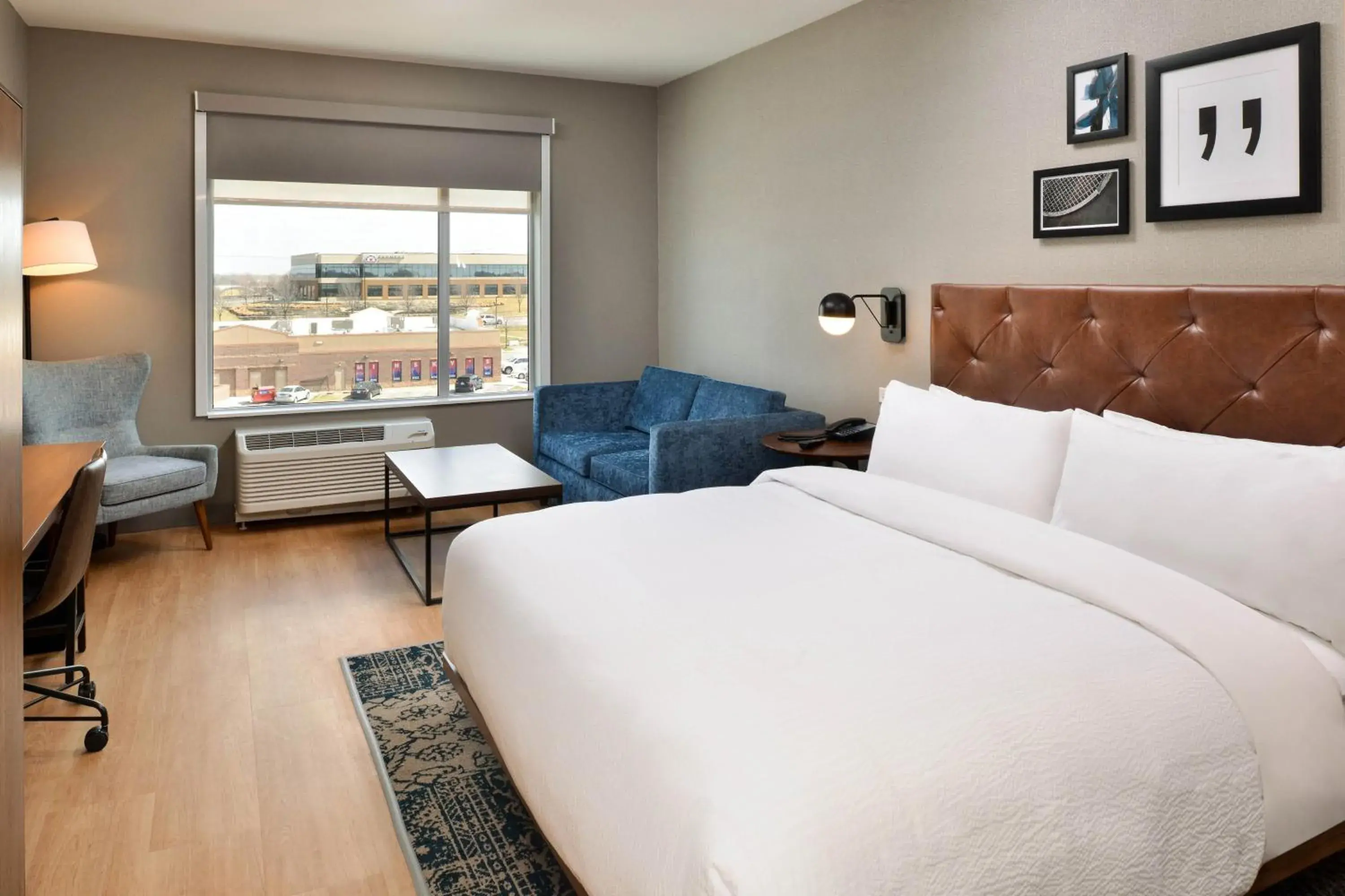 King Suite with Sofa Bed - Hearing Accessible in Four Points by Sheraton Kansas City Olathe King Suite with Sofa Bed - Hearing Accessible in Four Points by Sheraton Kansas City Olathe