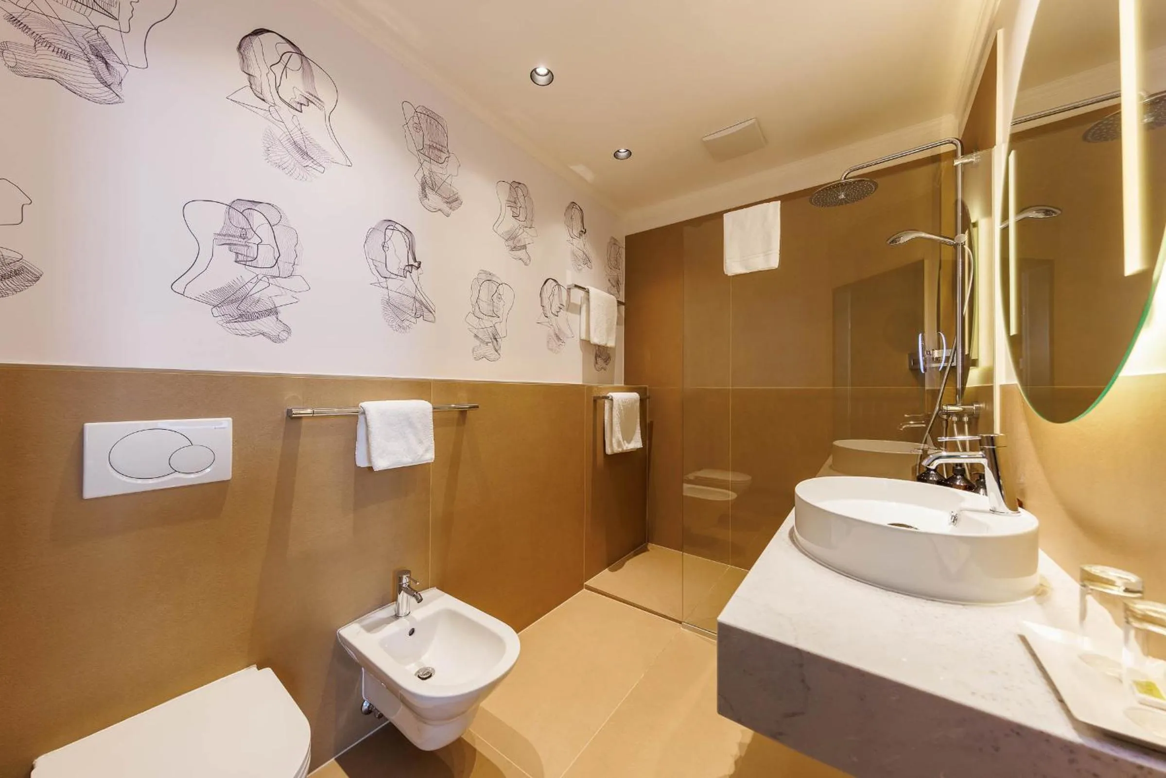 Bathroom in Der Wilhelmshof