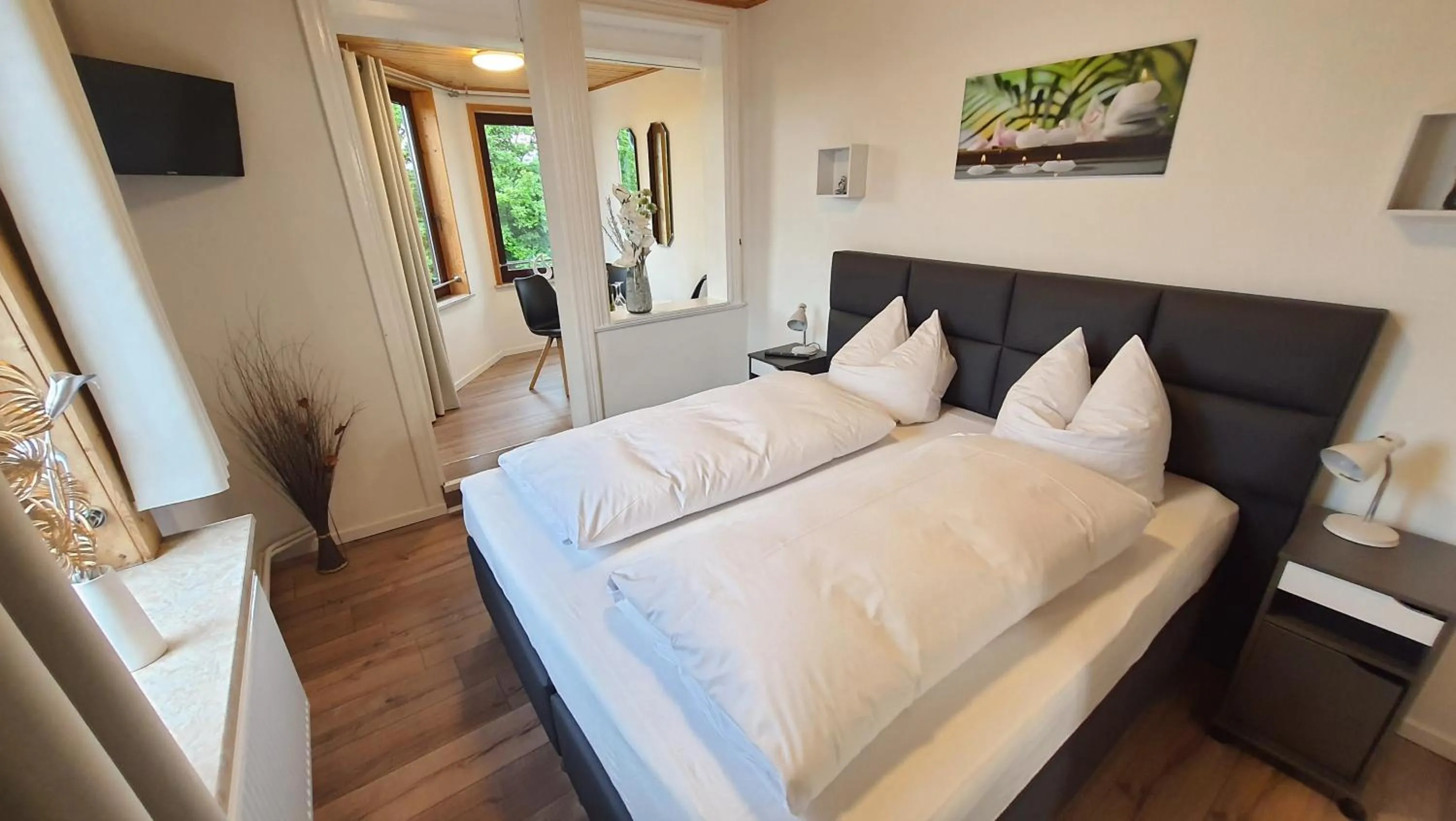 Bed in Hotel Schneiderhof