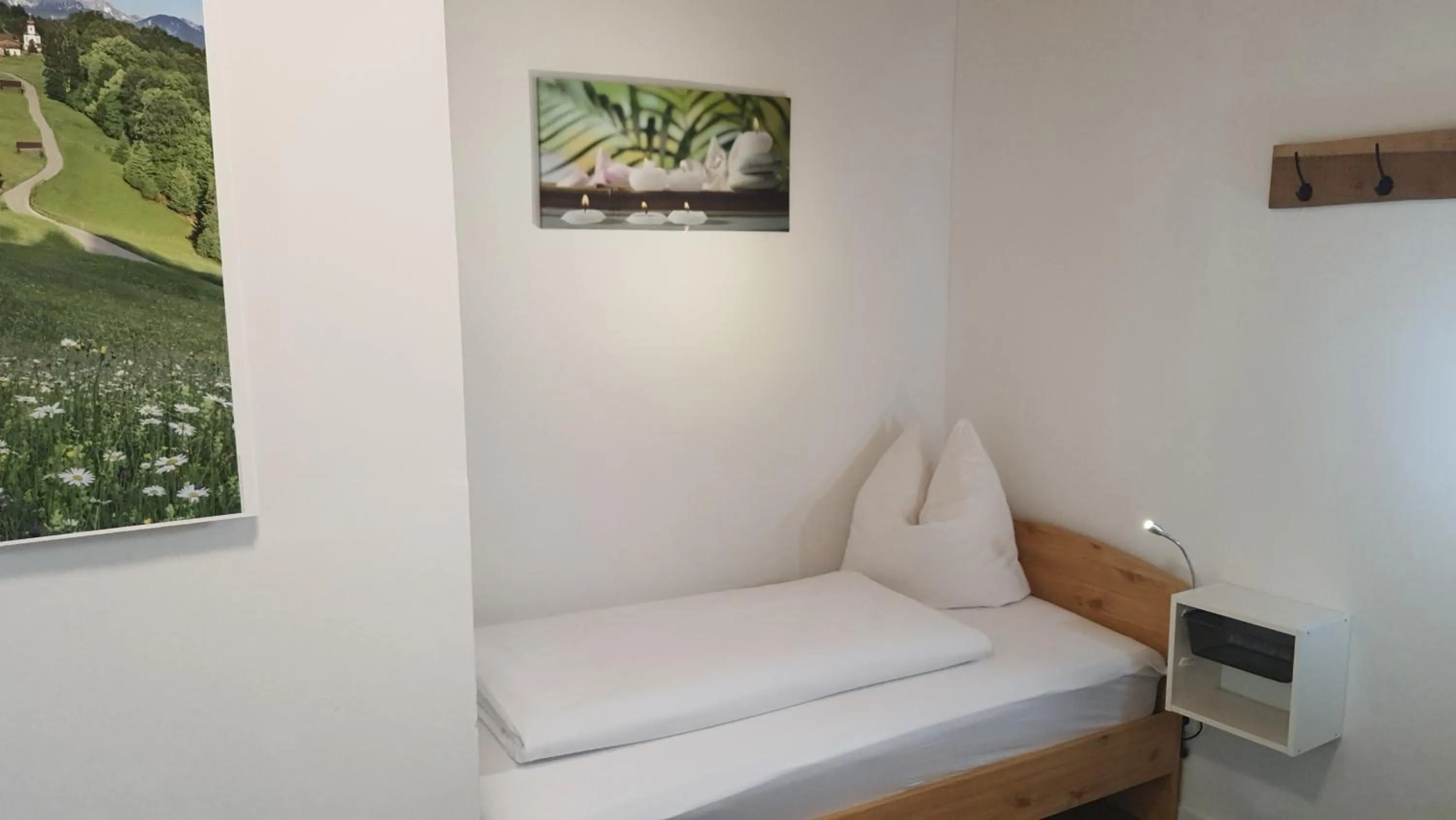 Bed in Hotel Schneiderhof