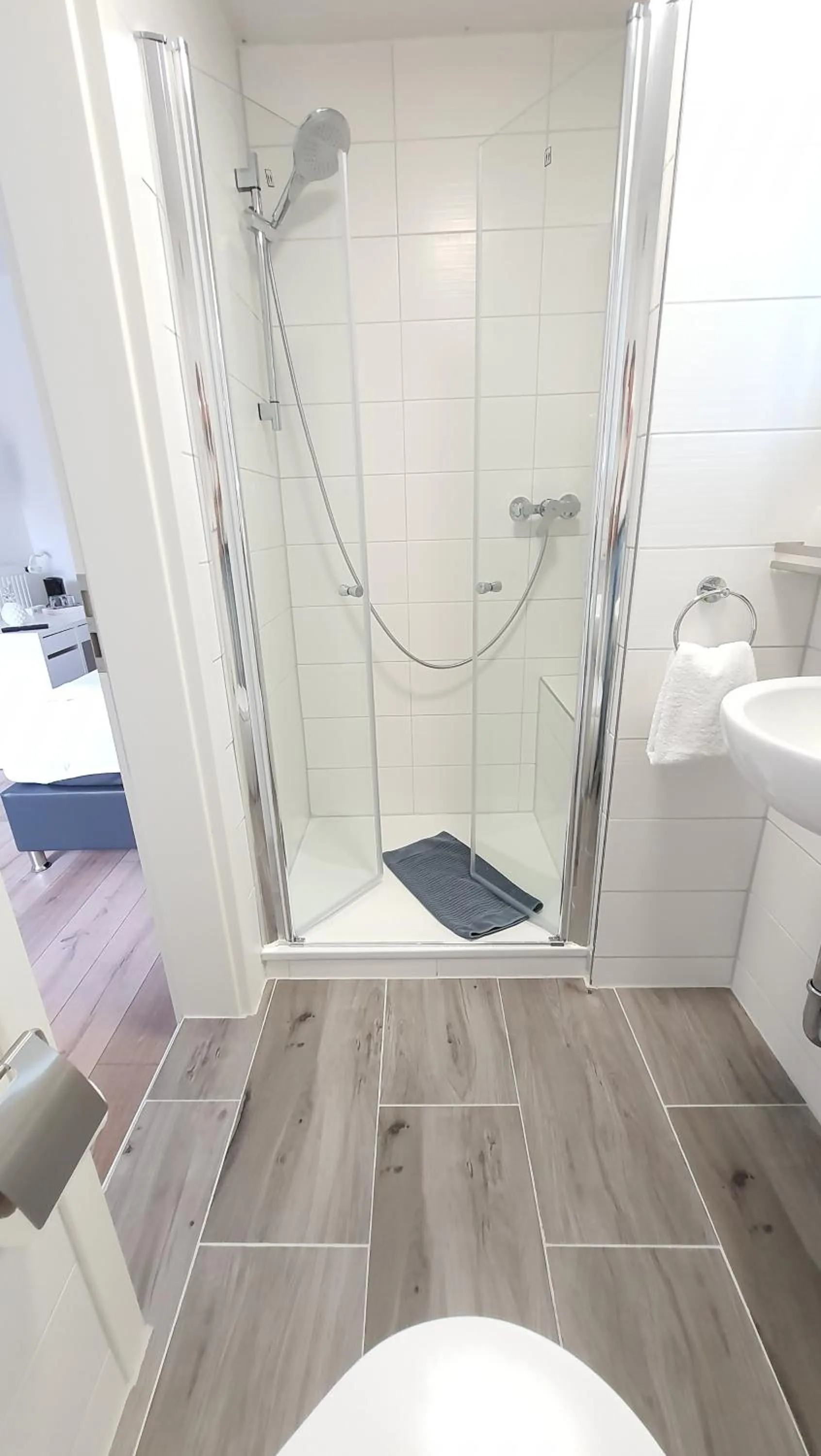 Shower in Hotel Schneiderhof