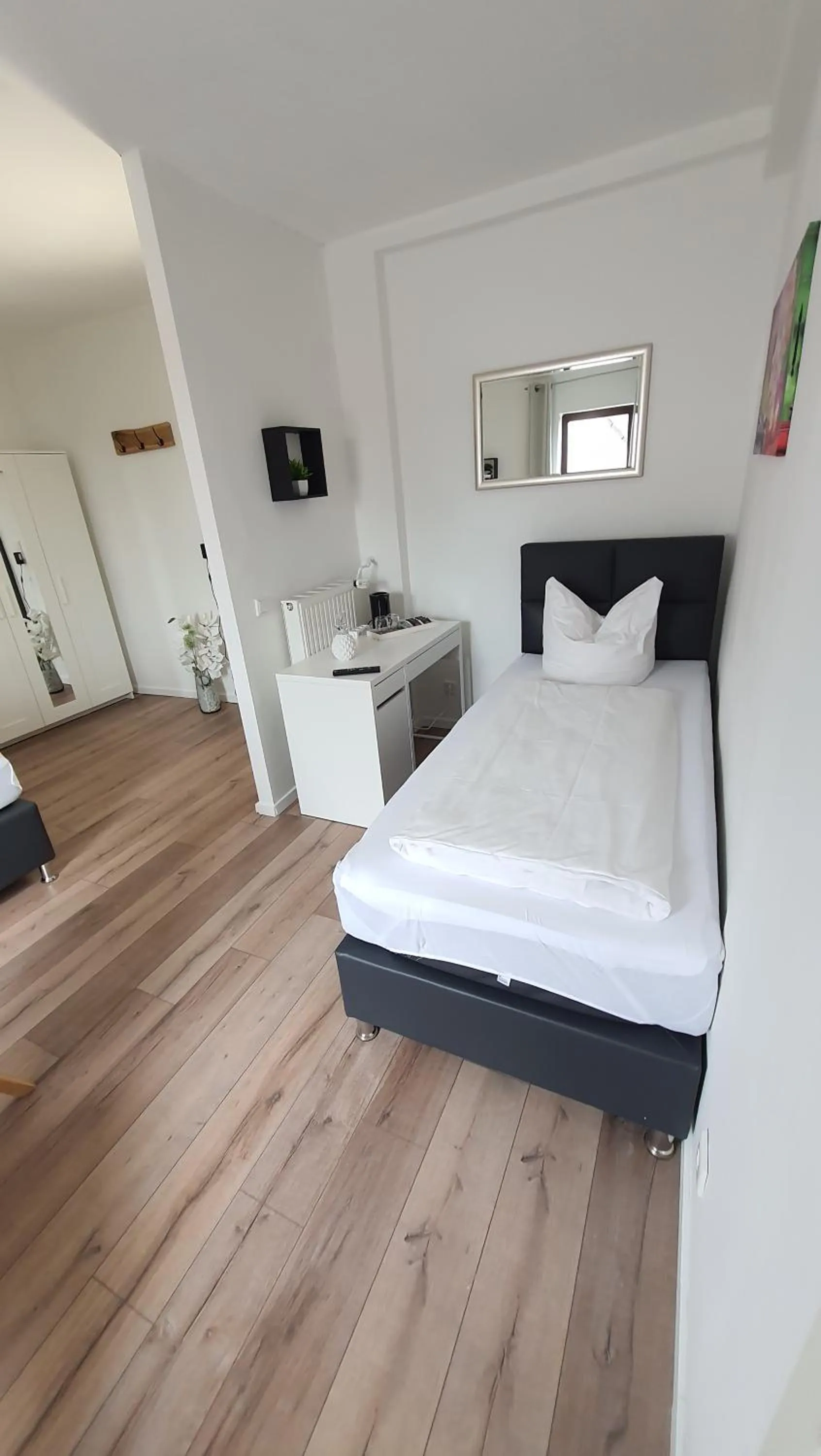 Bed in Hotel Schneiderhof