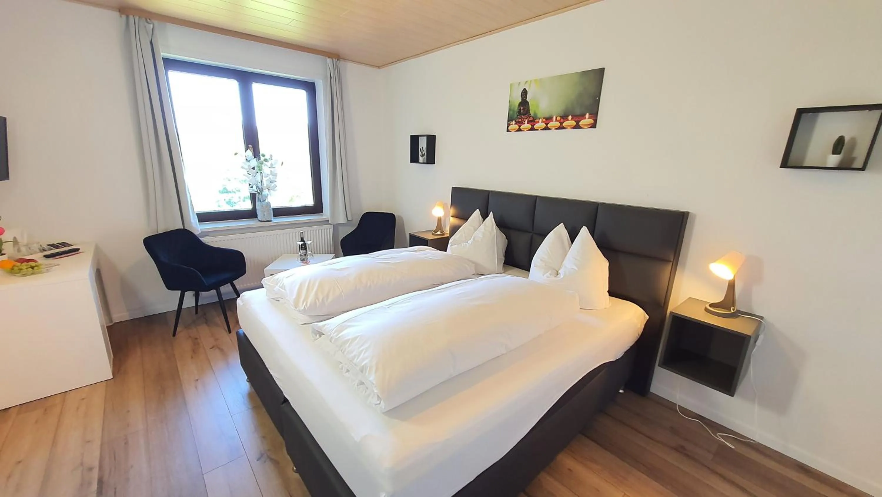 Bed in Hotel Schneiderhof