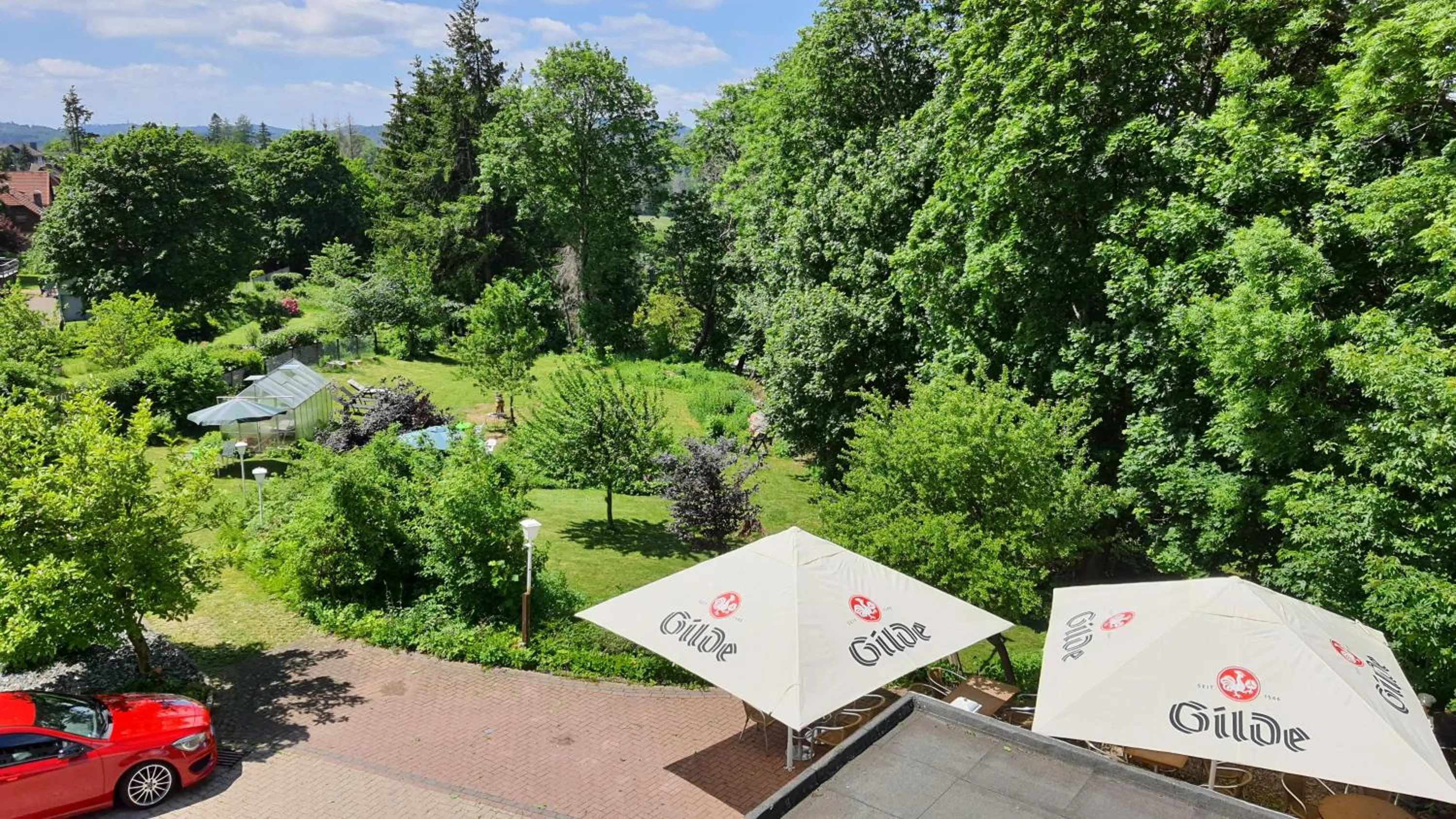 Garden in Hotel Schneiderhof