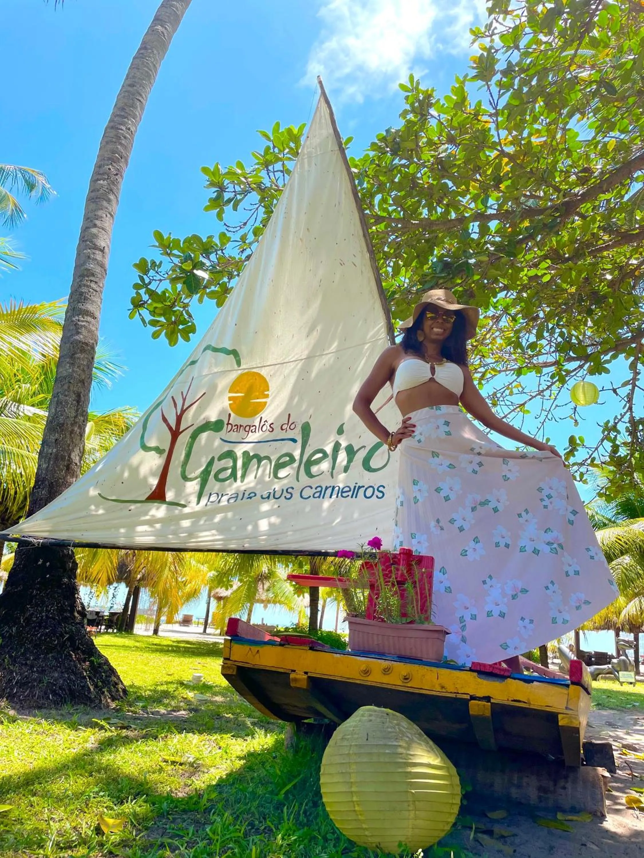 Garden in Bangalôs do Gameleiro