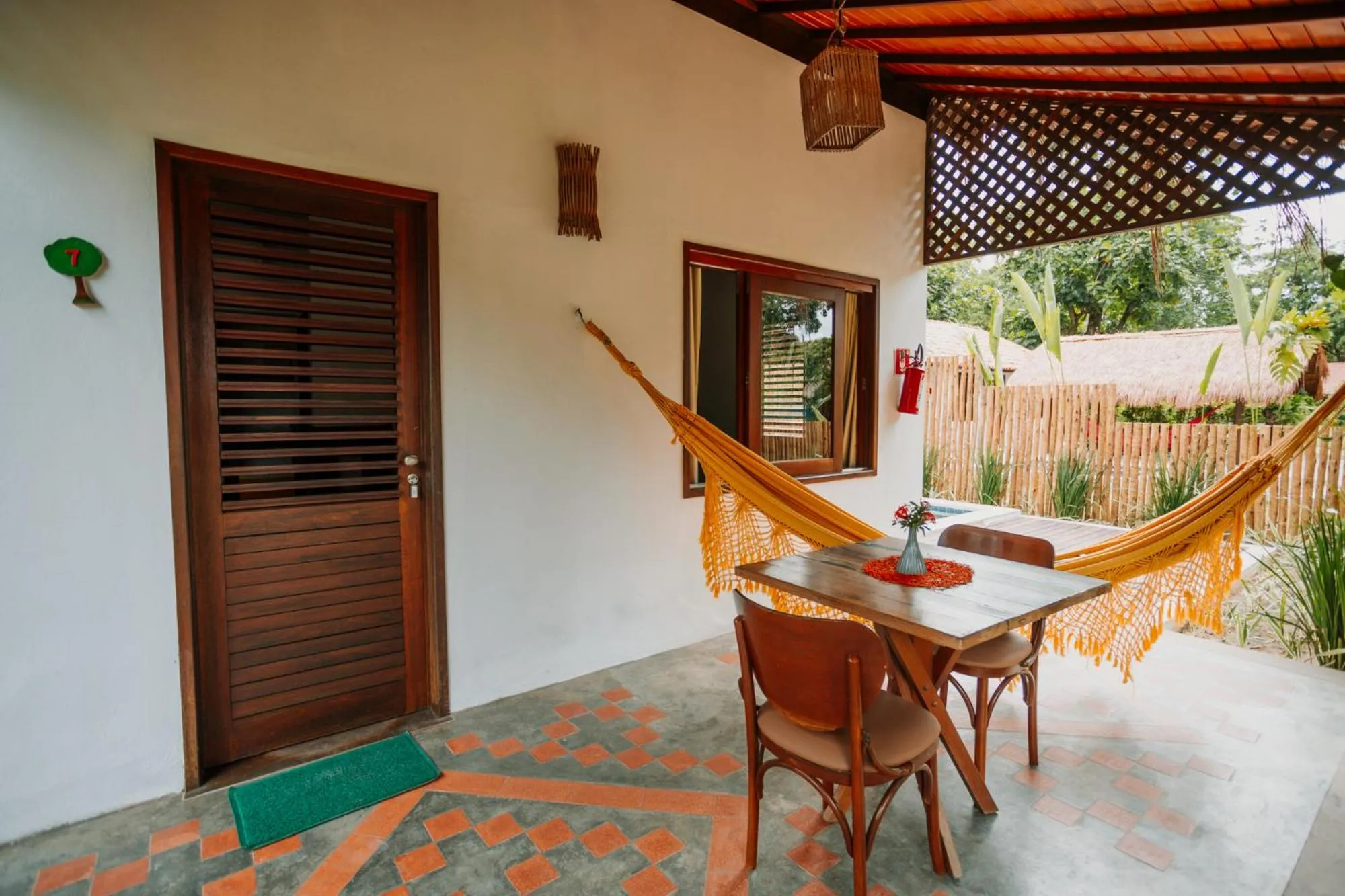 Balcony/Terrace in Bangalôs do Gameleiro