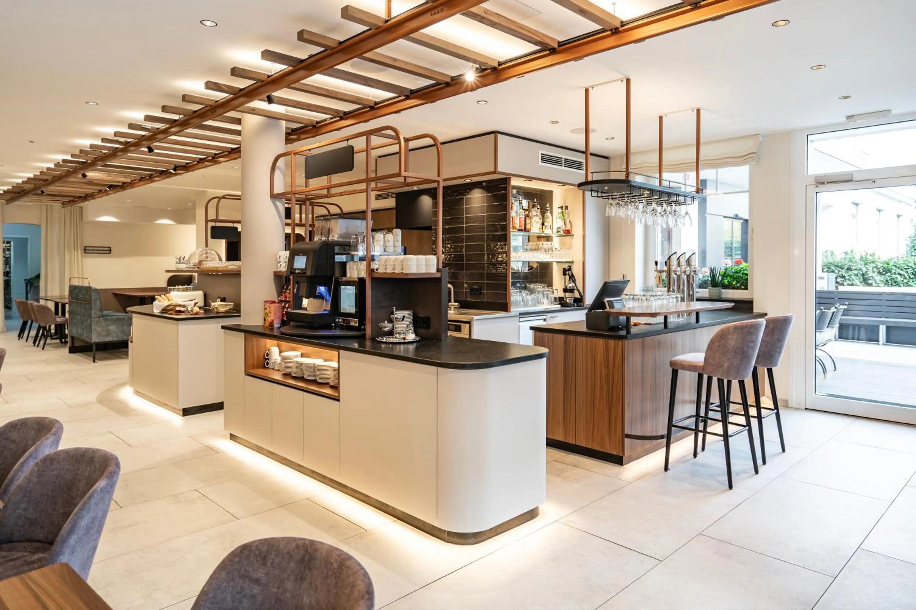 Lounge or bar in Hotel Lokomotive