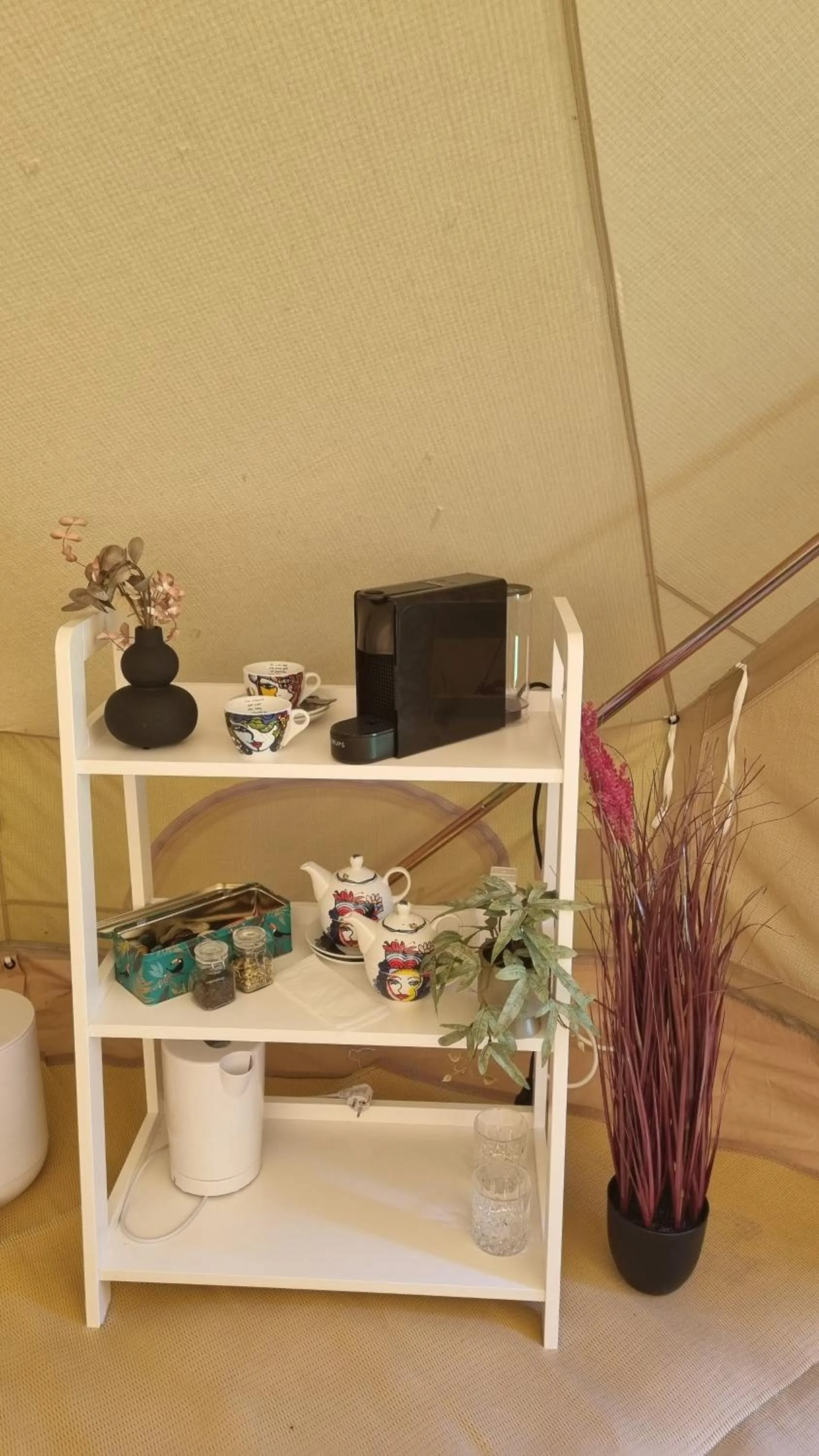 Coffee/tea facilities in B&B Weselo