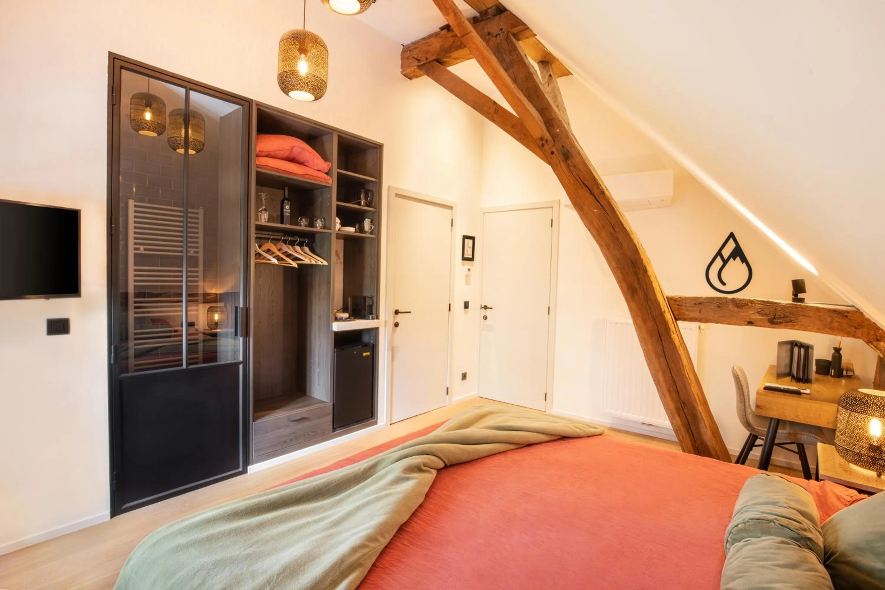 Bedroom, Bed in B&B Weselo