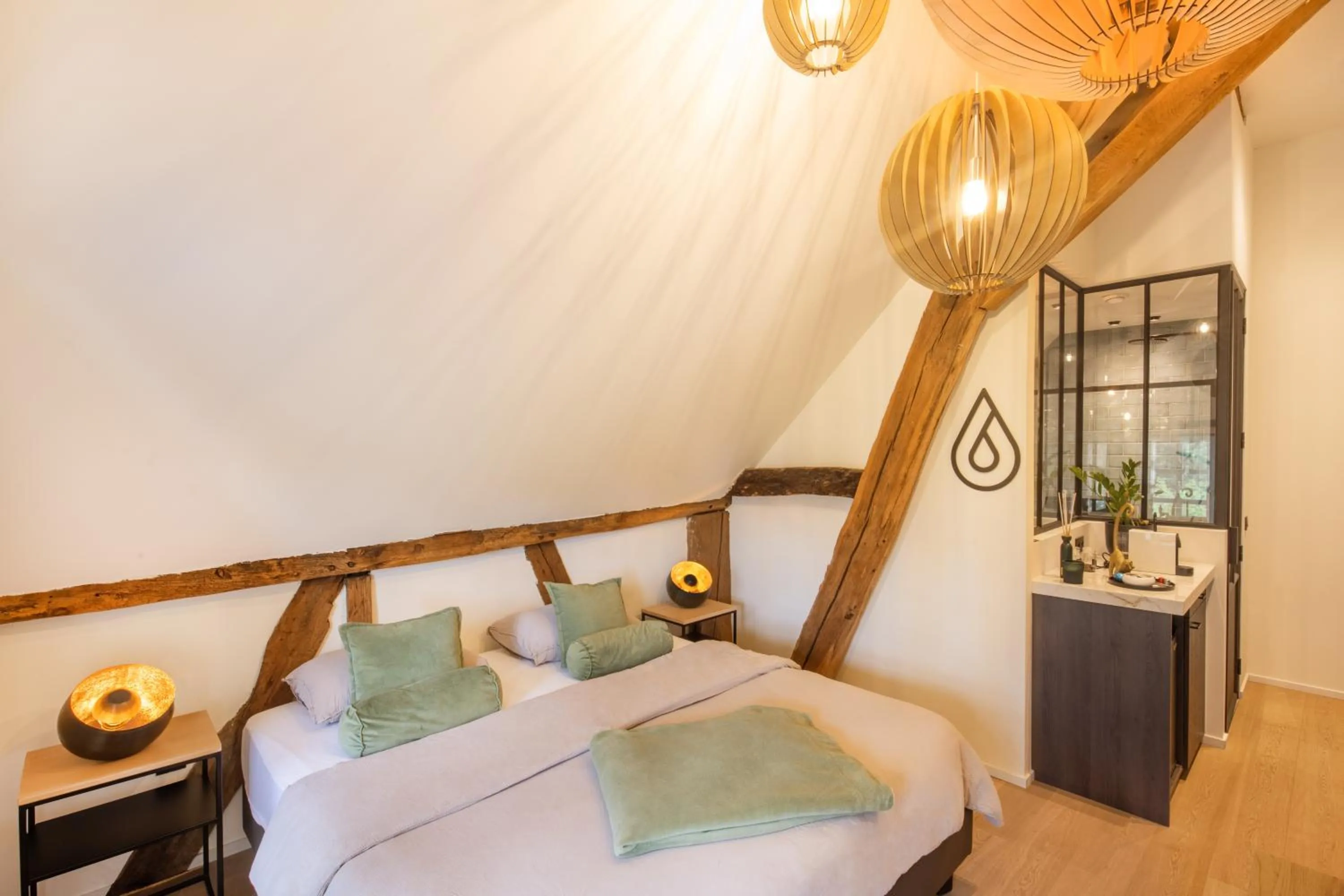 Bedroom, Bed in B&B Weselo