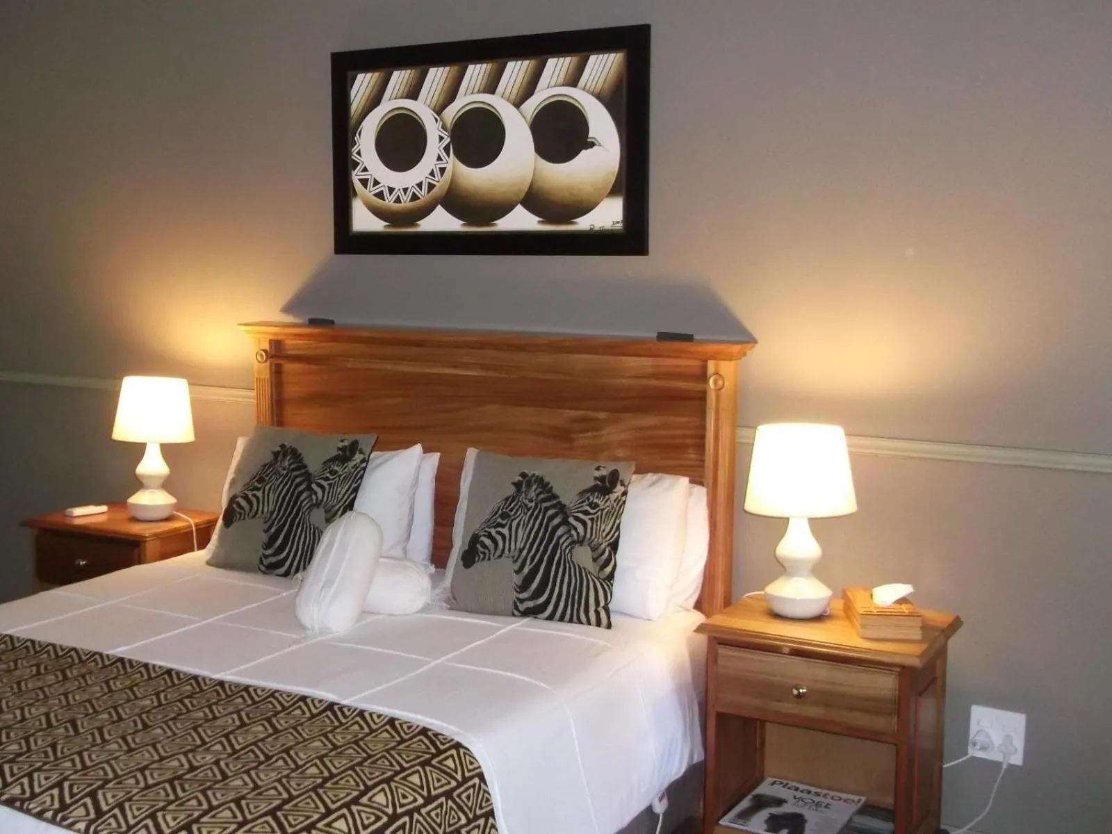 Bed in HouseMartin Lodge & Self Catering