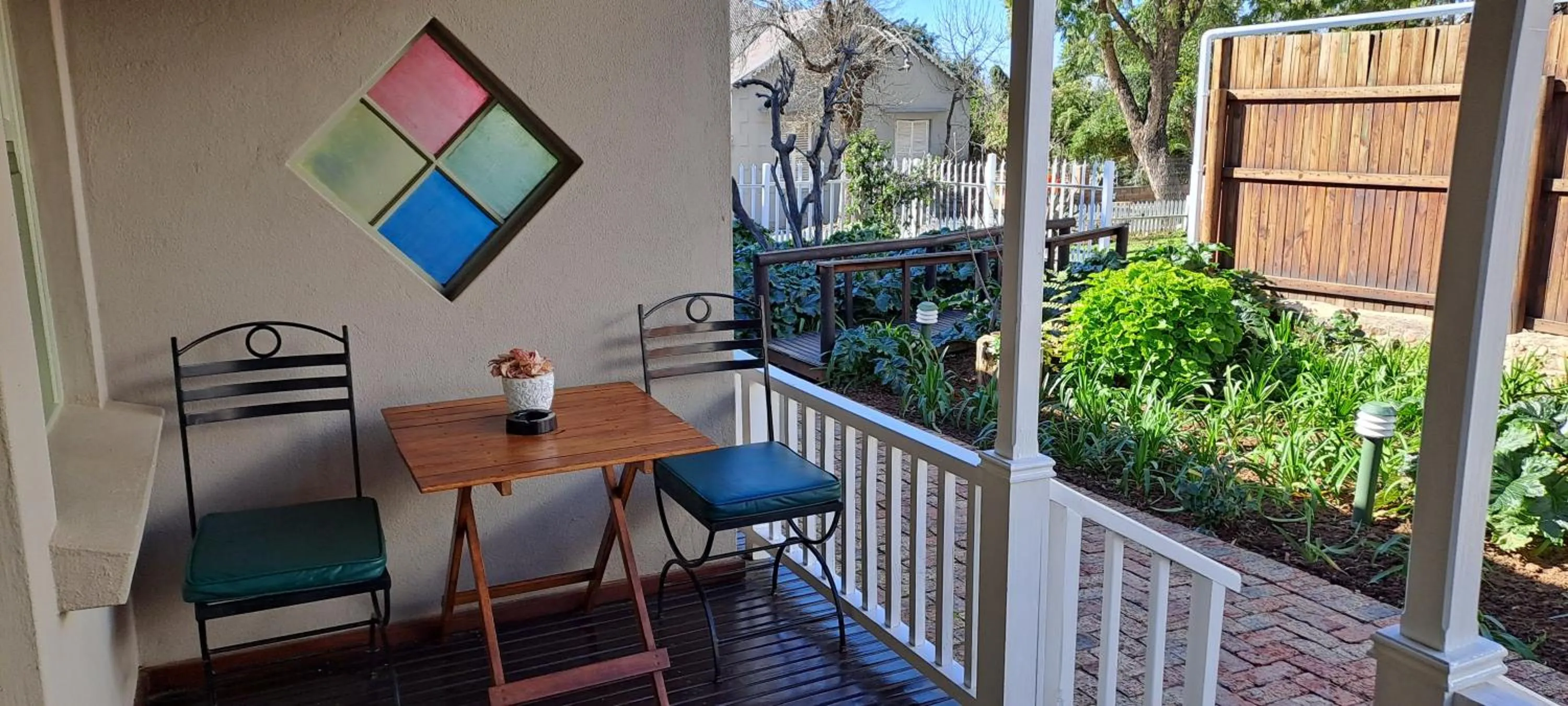 Balcony/Terrace in HouseMartin Lodge & Self Catering