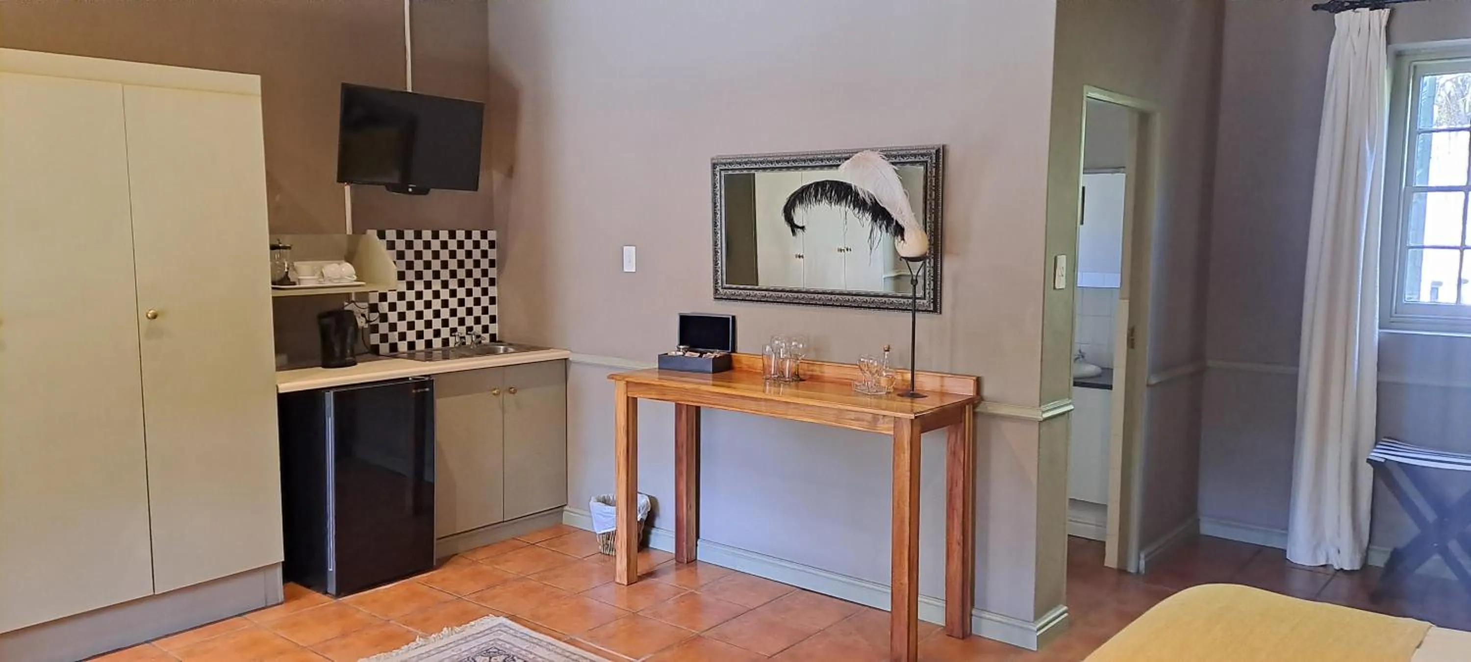 Kitchen or kitchenette in HouseMartin Lodge & Self Catering