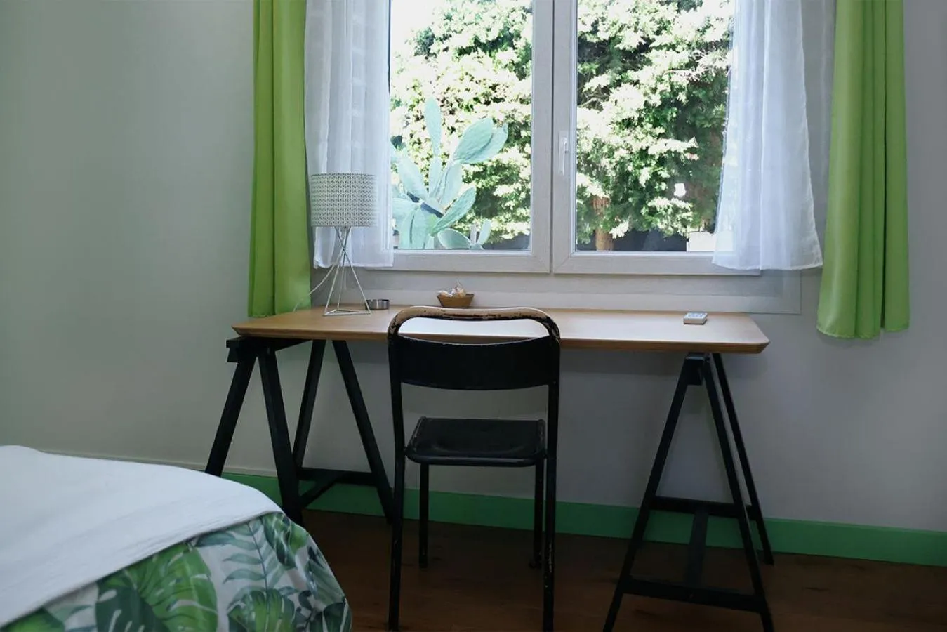 Photo of the whole room, Bed in Escale villa