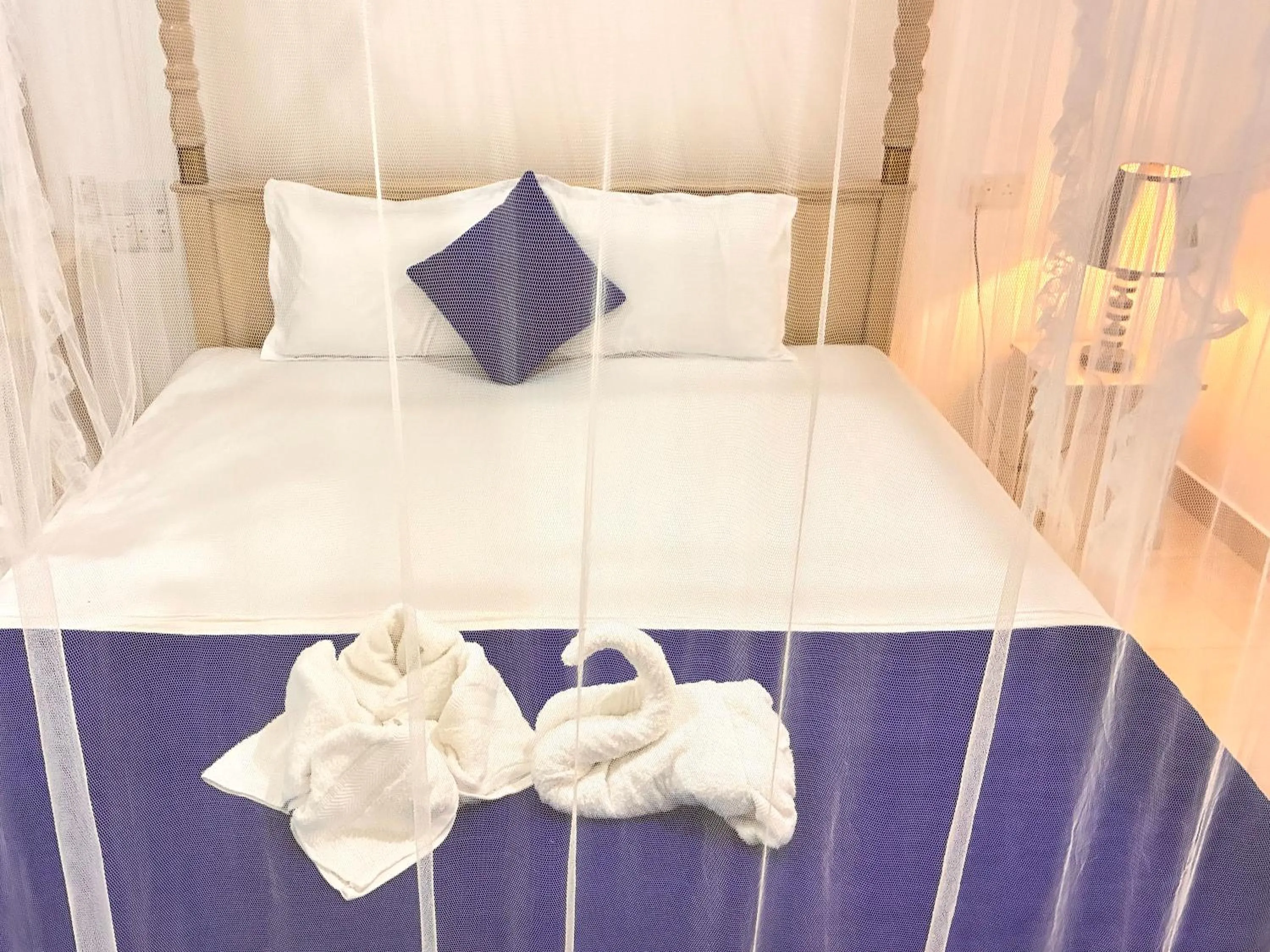 Bedroom, Bed in Mirissa Blue Whale Holiday Hotel