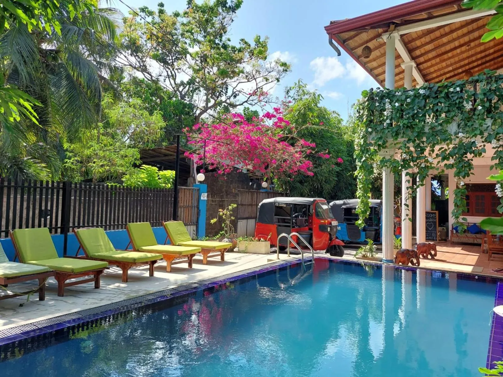 Property building in Mirissa Blue Whale Holiday Hotel