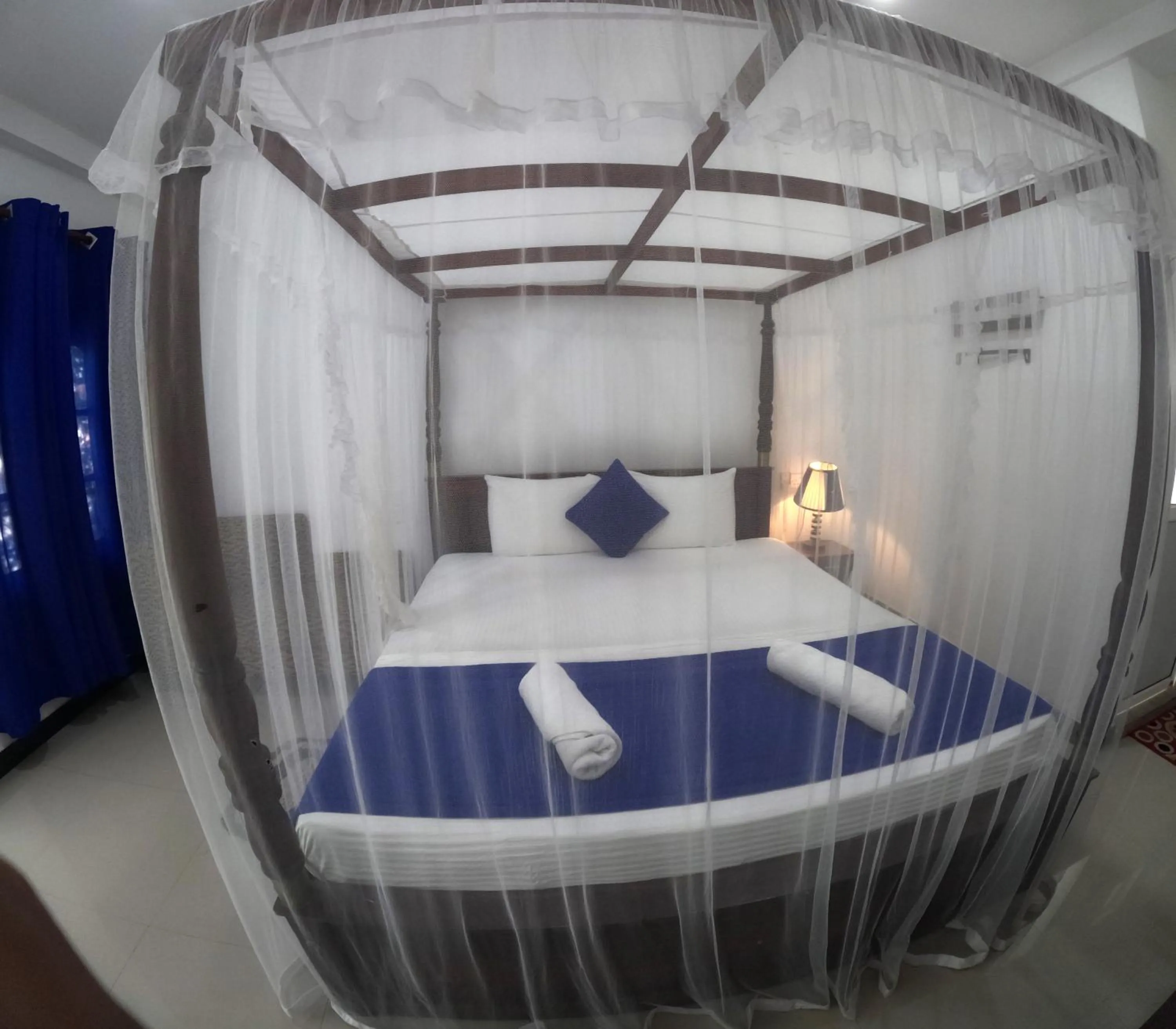 Bedroom, Bed in Mirissa Blue Whale Holiday Hotel