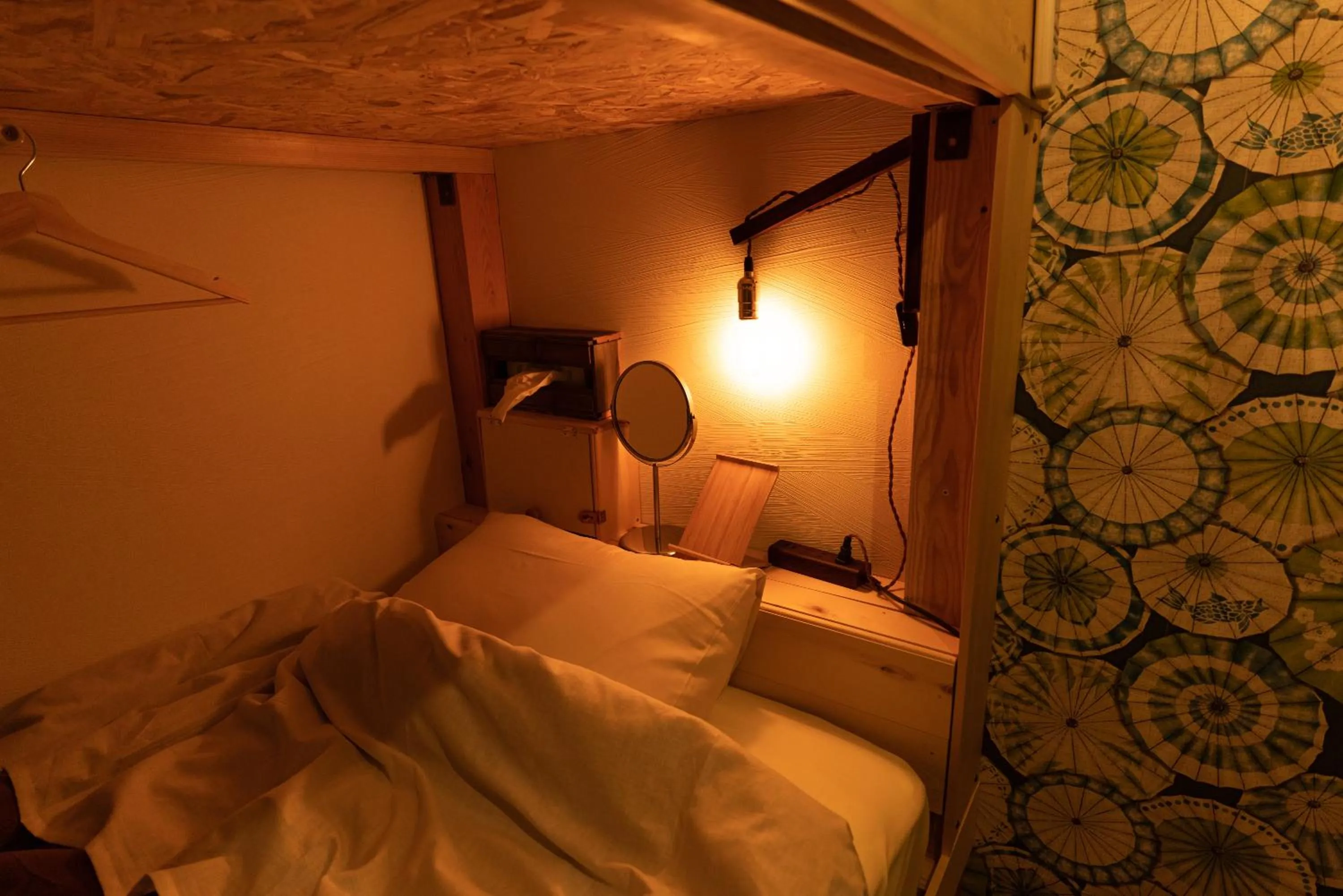 Bed in Guesthouse & Kitchen Hace