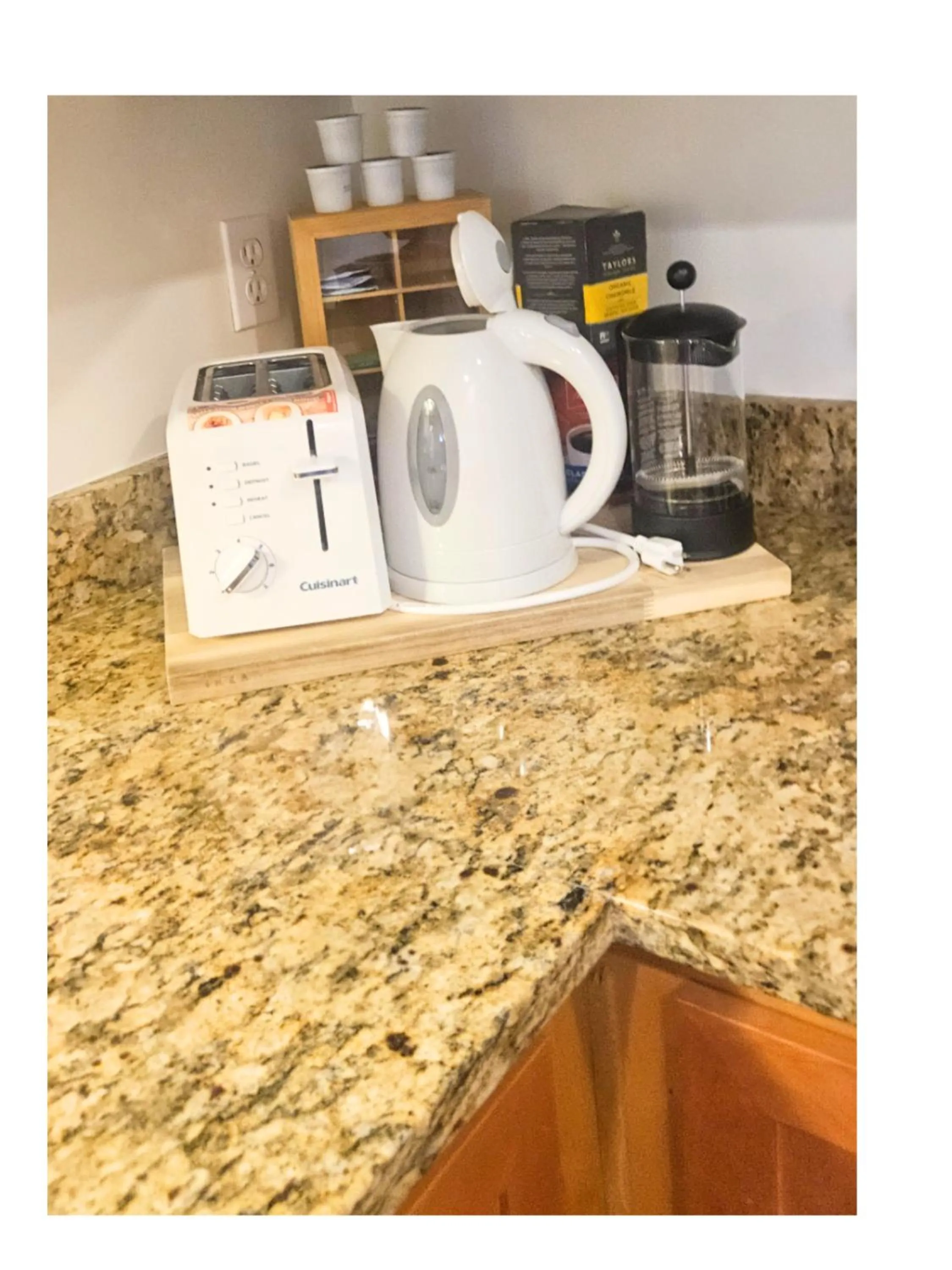 kitchen in Renu Suites at The Burlington Portland