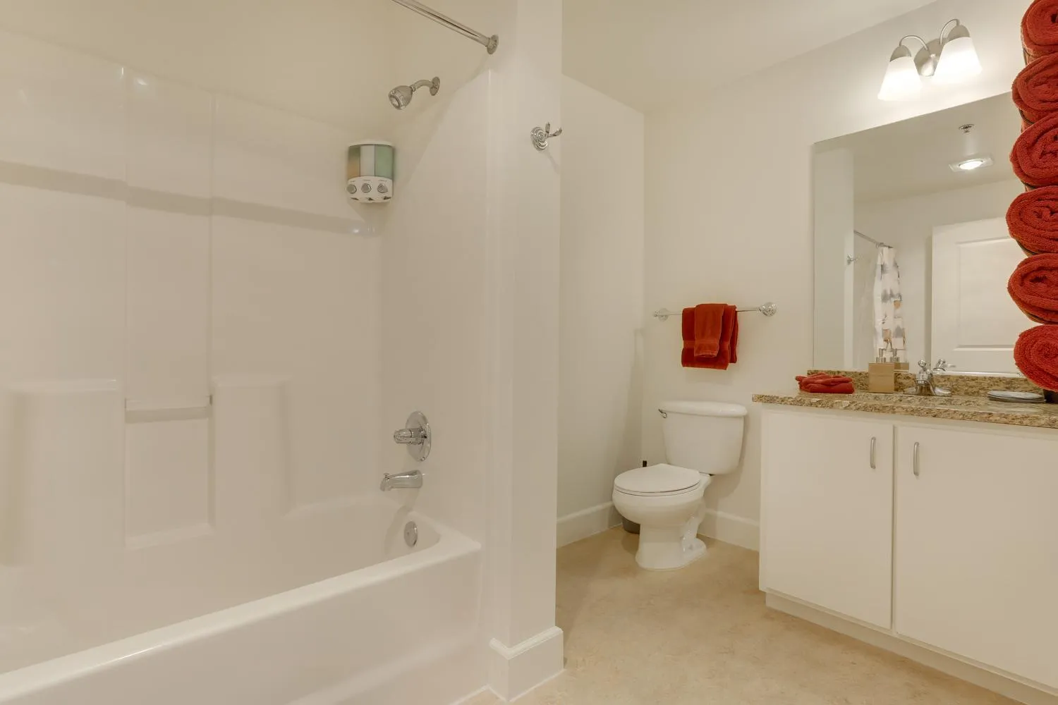 Bathroom in Renu Suites at The Burlington Portland