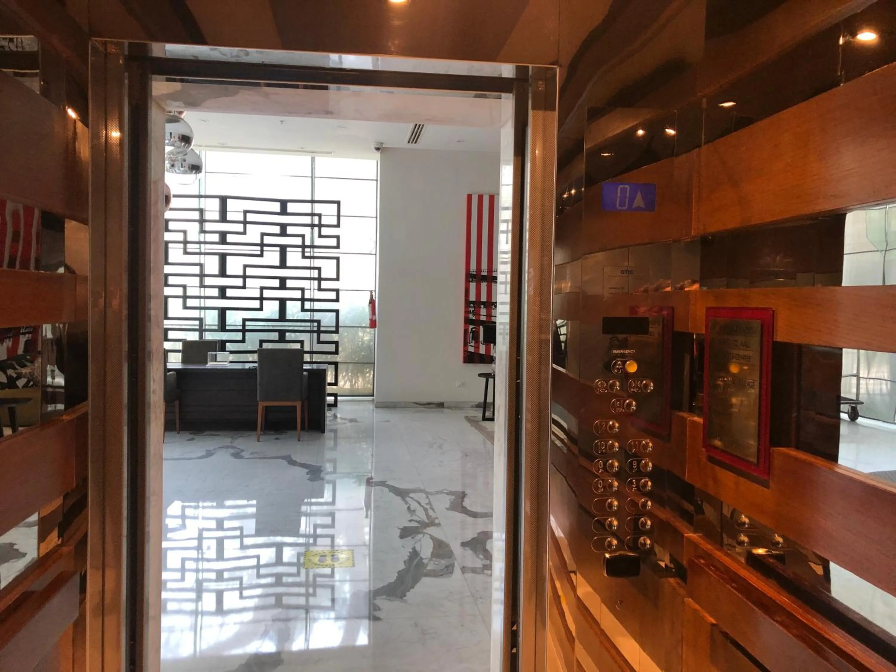 Lobby or reception in Oakwood Residence Whitefield Bangalore