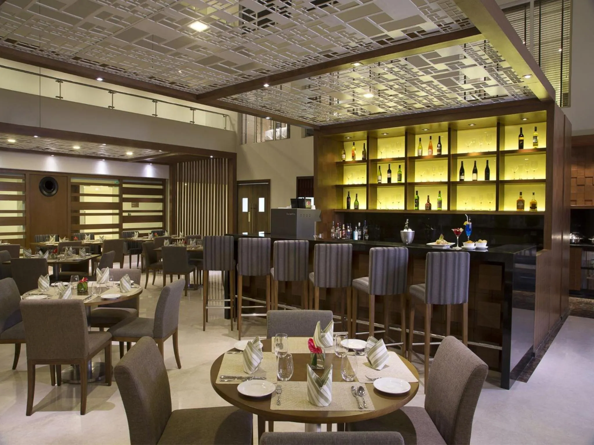 Restaurant/places to eat in Oakwood Residence Whitefield Bangalore