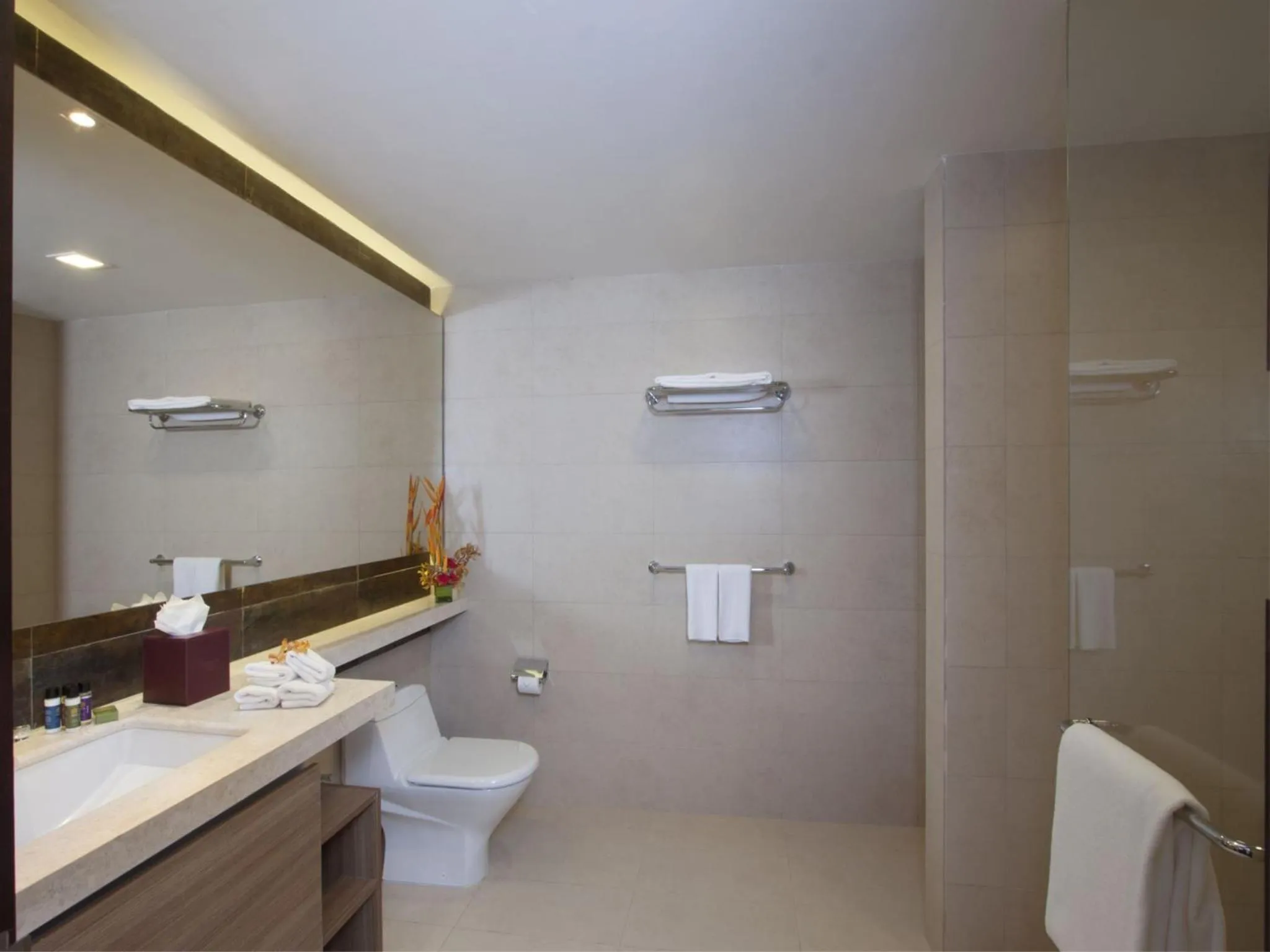 Bathroom in Oakwood Residence Whitefield Bangalore