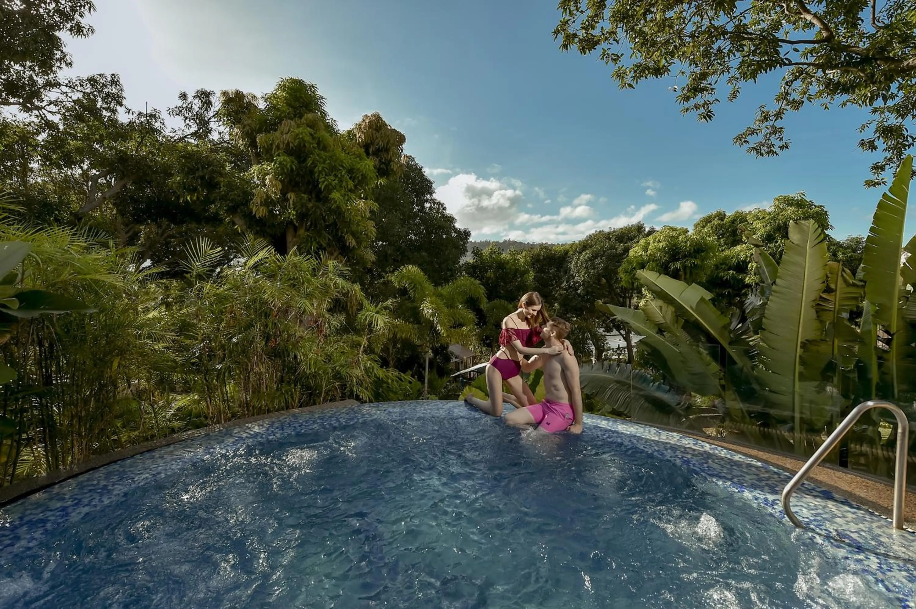 Pool view in Rancho Bernardo Luxury Villas and Resort