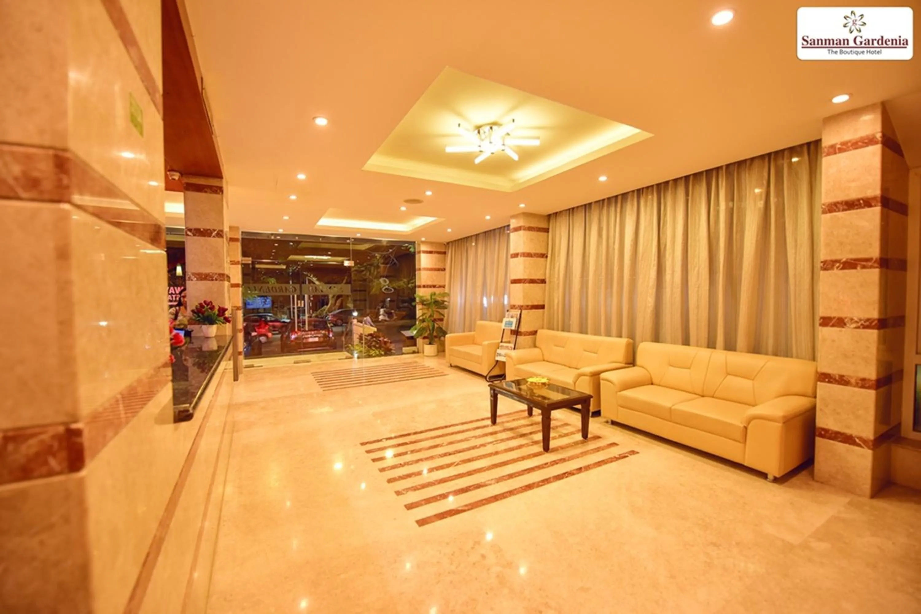 Lobby or reception in Hotel Sanman Gardenia