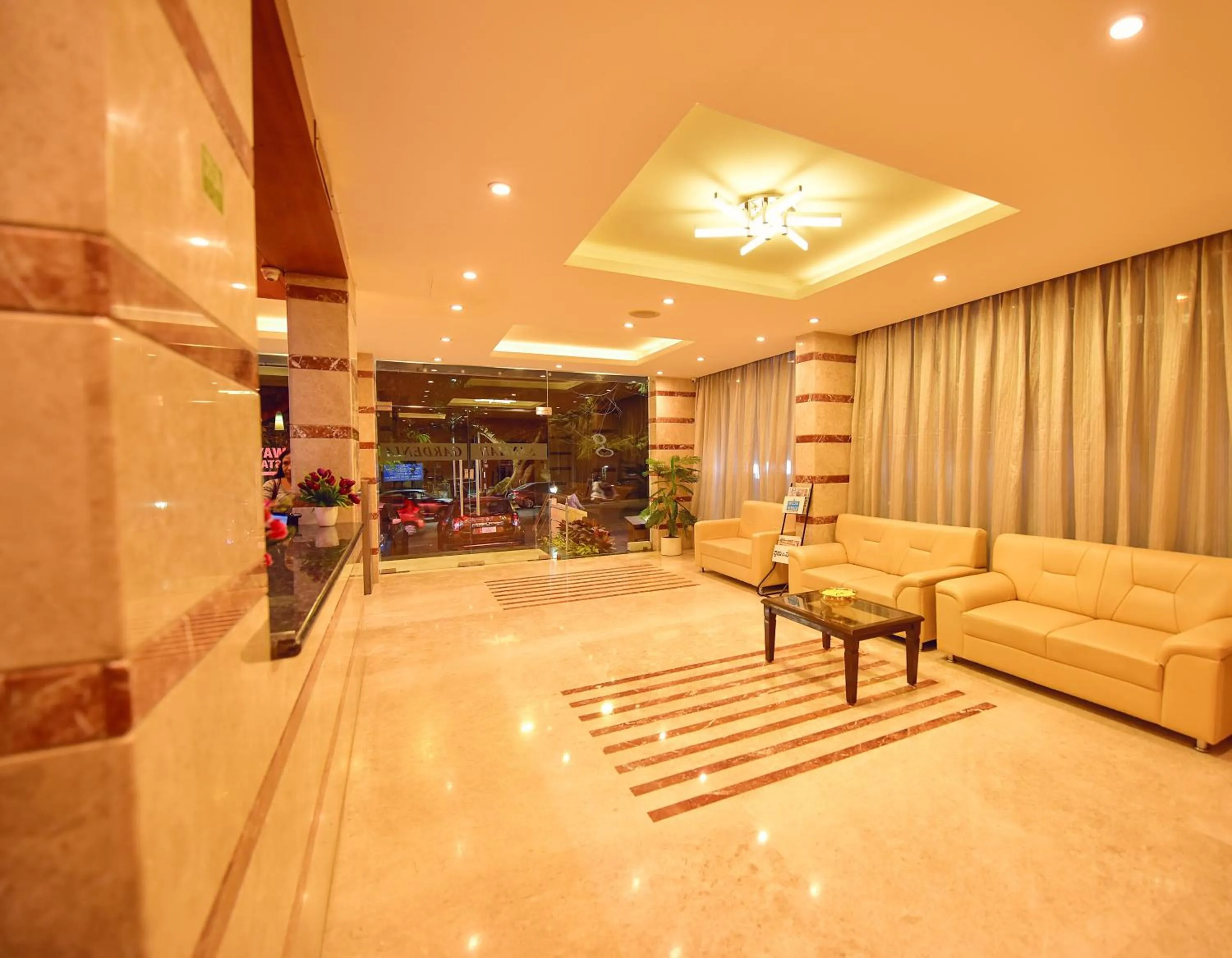 Lobby or reception in Hotel Sanman Gardenia