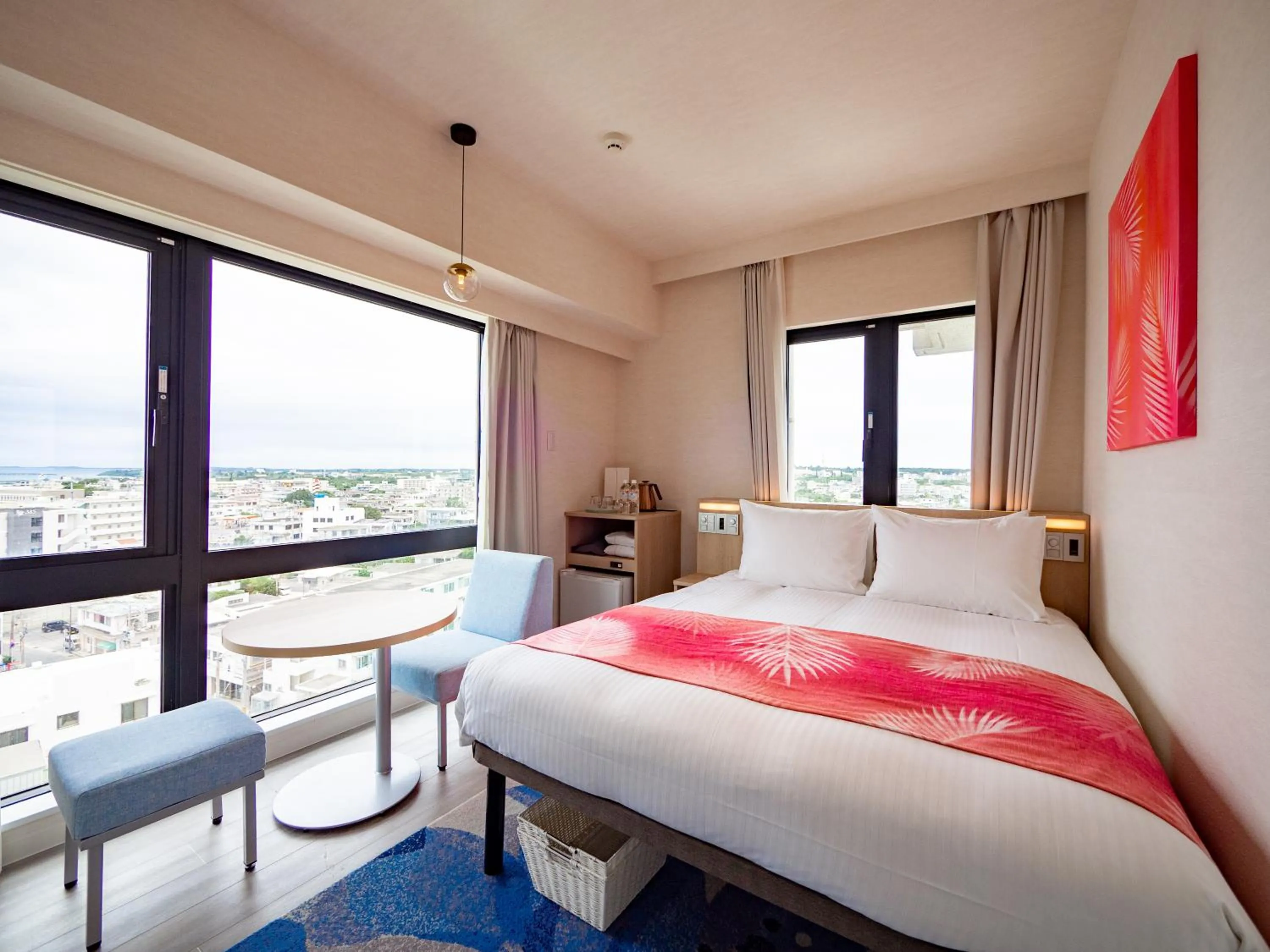 Bed in Tabino Hotel lit Miyakojima