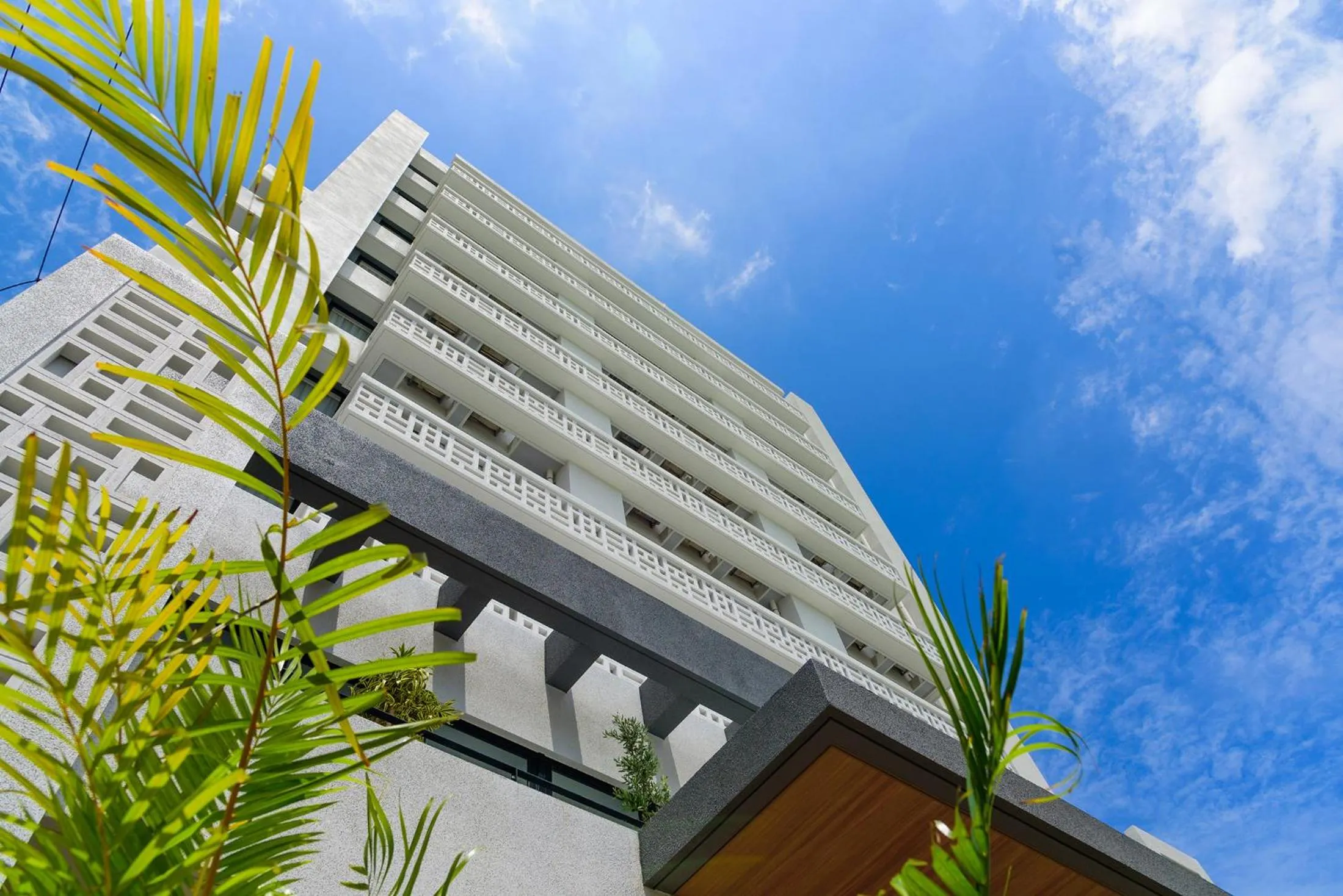 Property building in Tabino Hotel lit Miyakojima