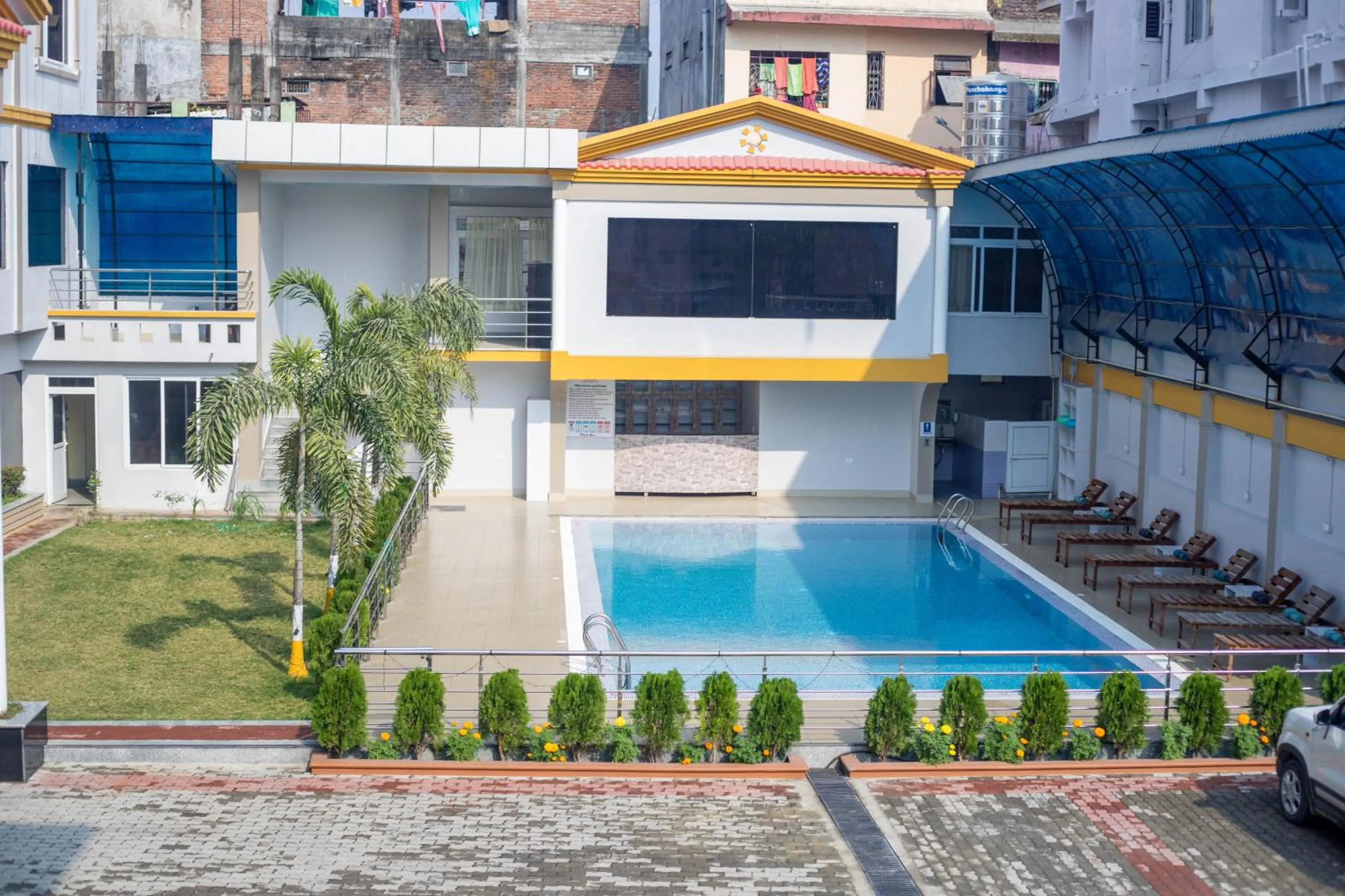 Property building in Siddhartha Hotel Grand City