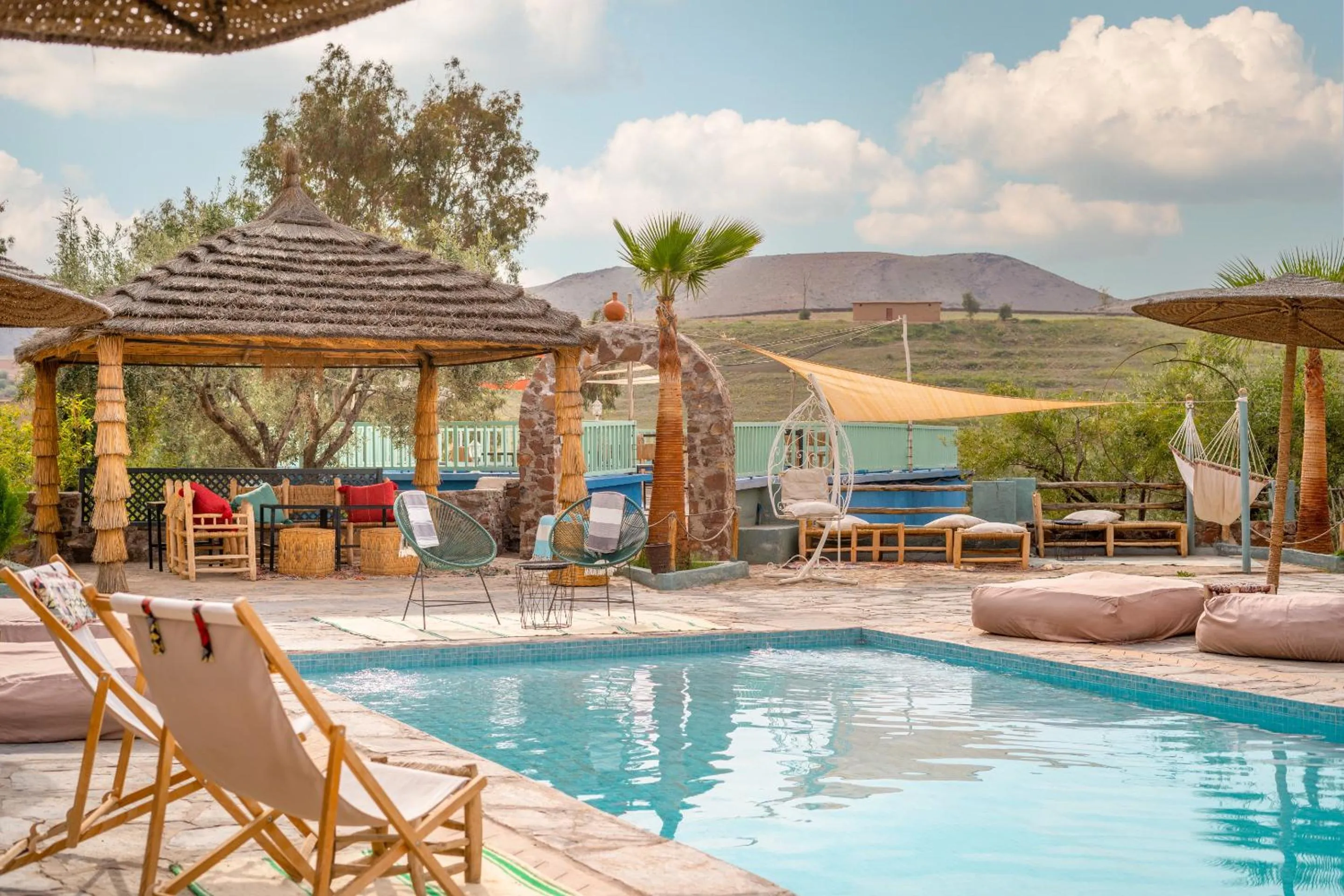 Patio in La Fattoria Ecolodge