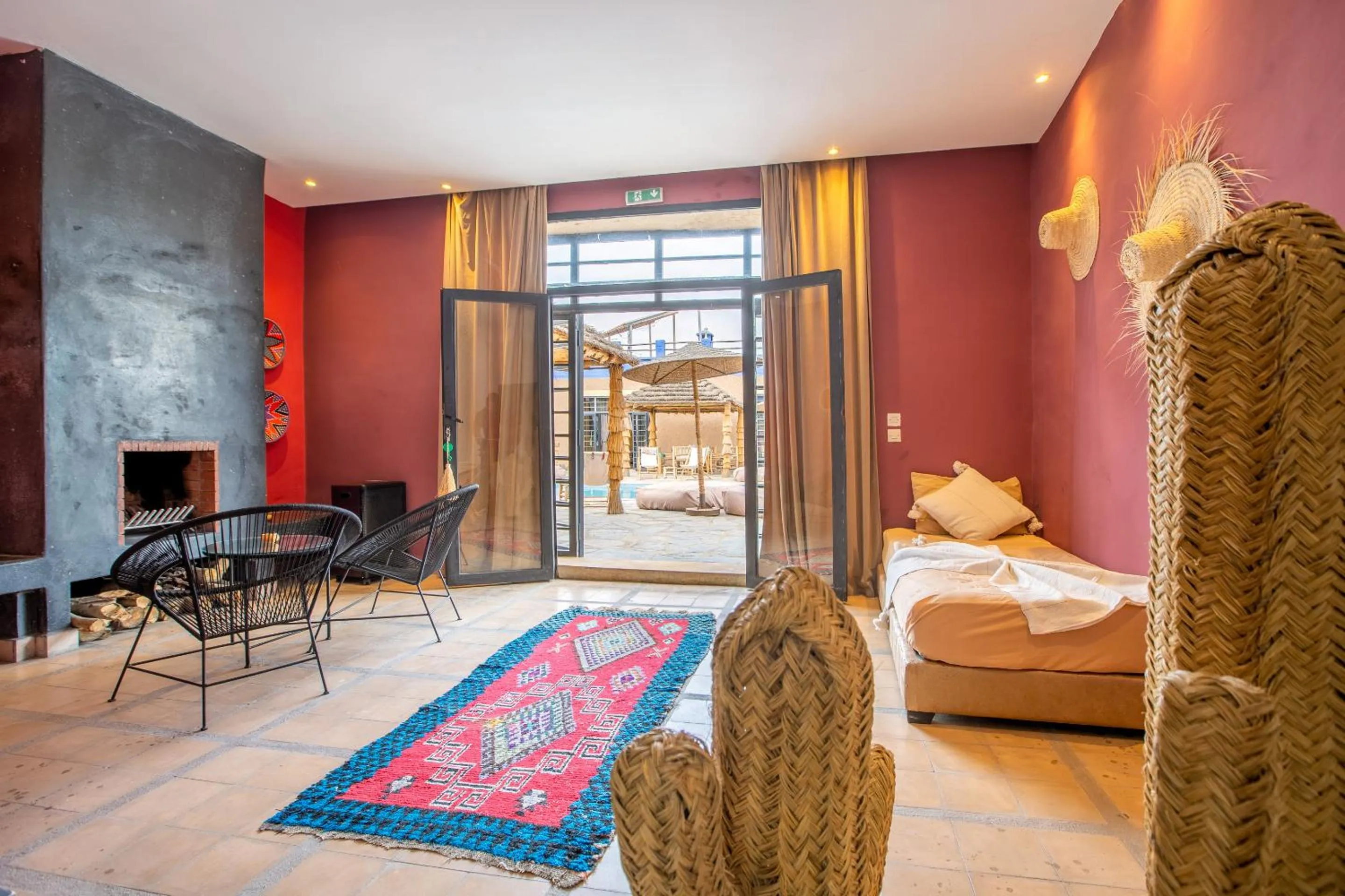 Bedroom, Bed in La Fattoria Ecolodge