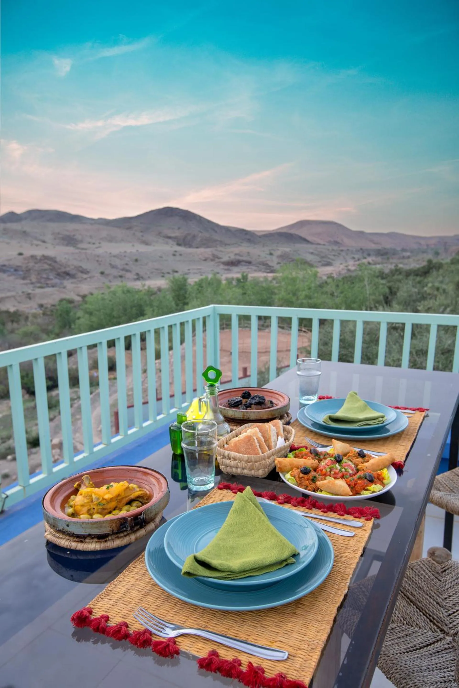 Food and drinks in La Fattoria Ecolodge