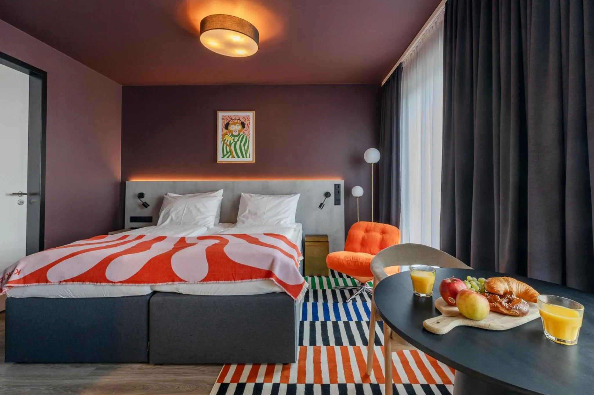 Photo of the whole room, Bed in kalm stay - munich east