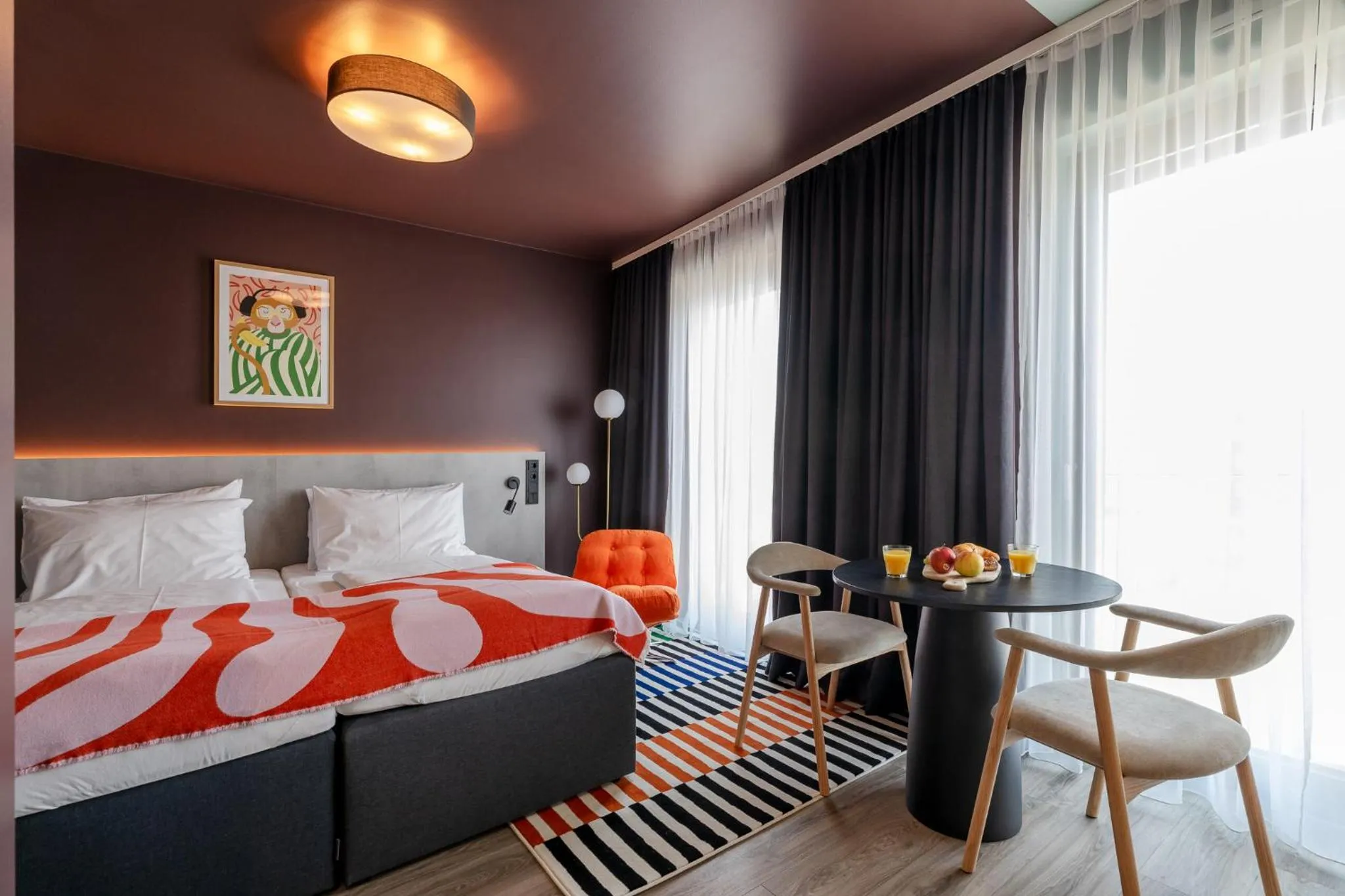 Photo of the whole room, Bed in kalm stay - munich east